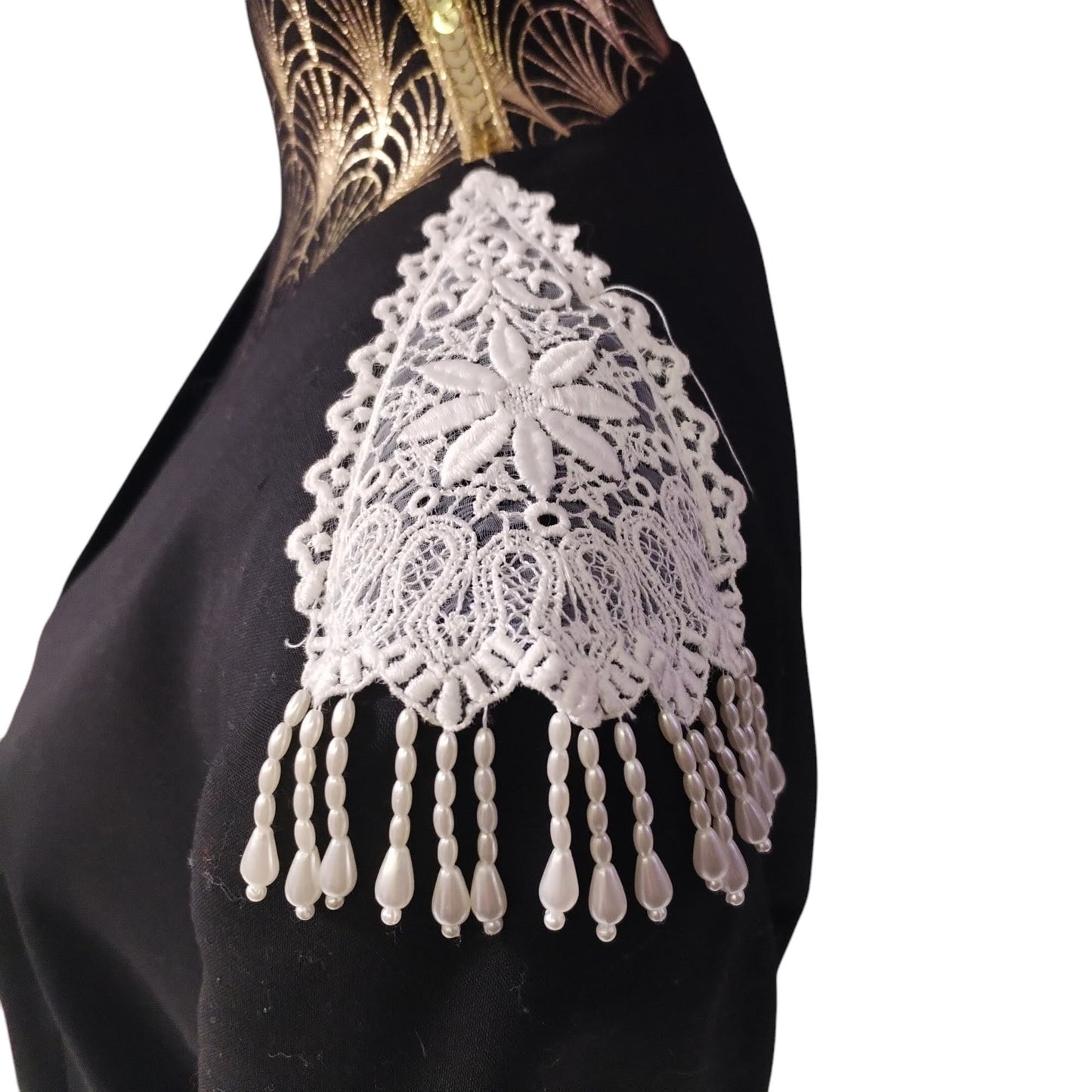 Giacca vintage parigina nera custom