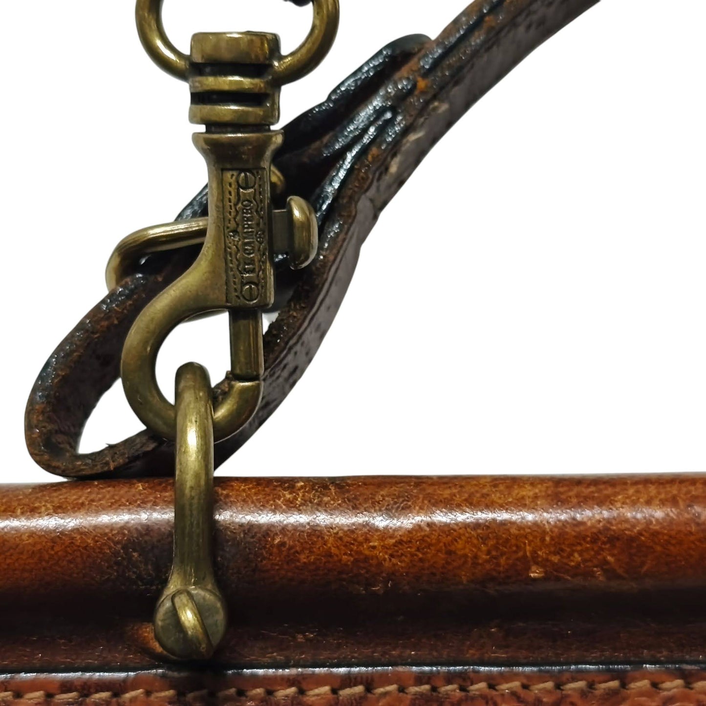Borsa vintage in cuoio El Campero