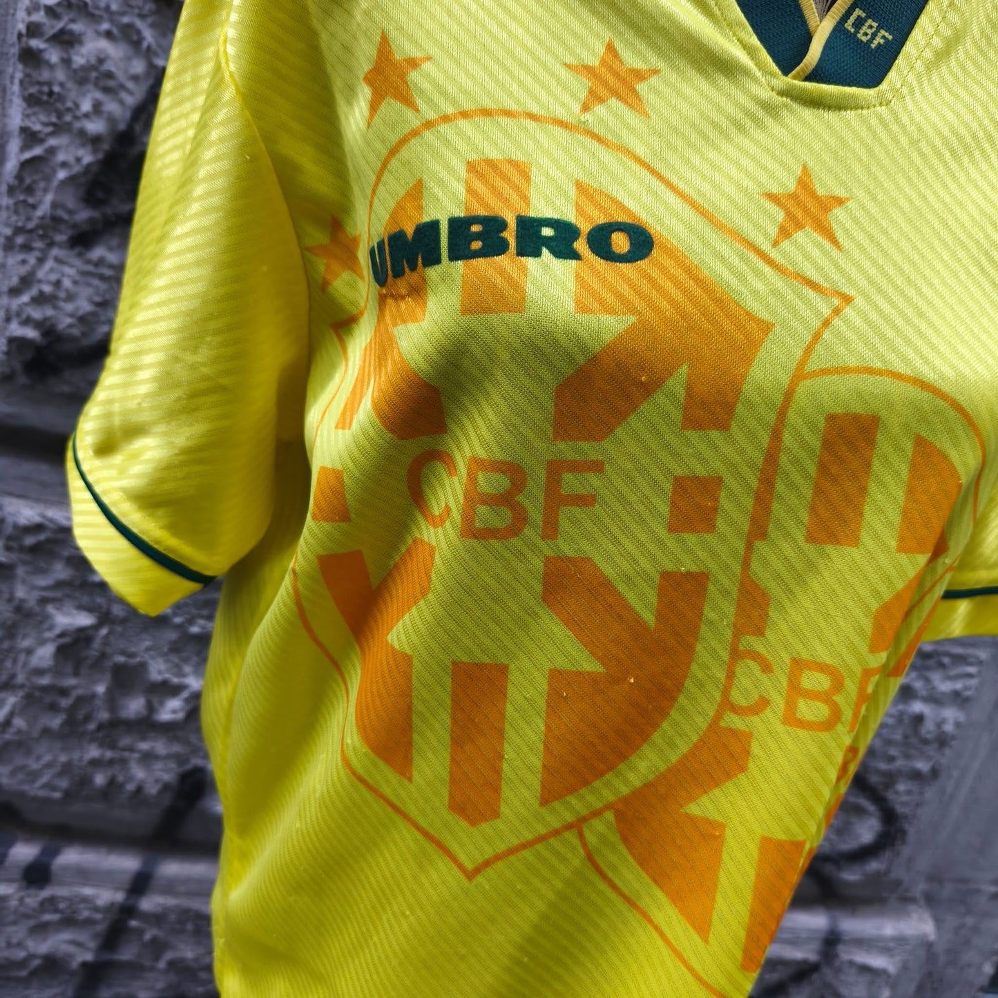 Maglia calcio ufficiale vintage Brasile 1994 Taglia M