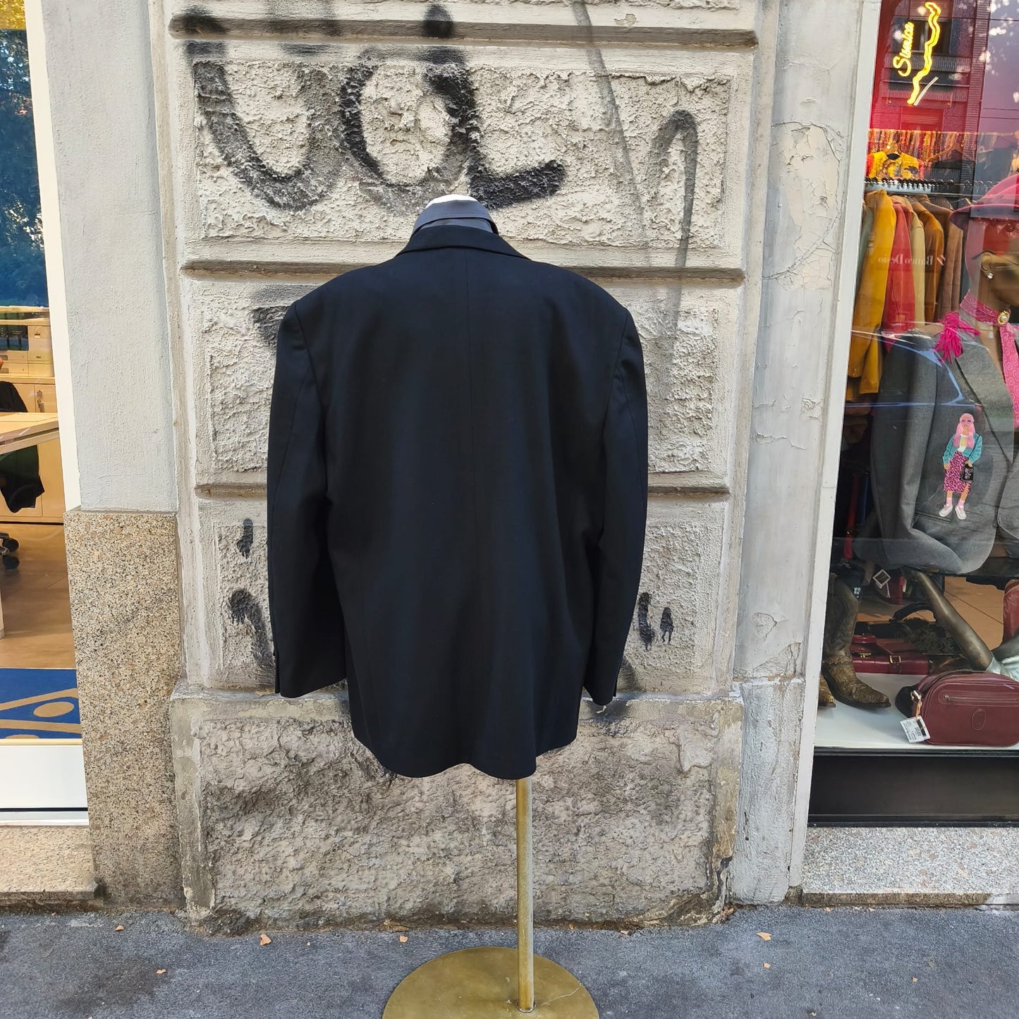 Blazer uomo vintage in lana e cashmere