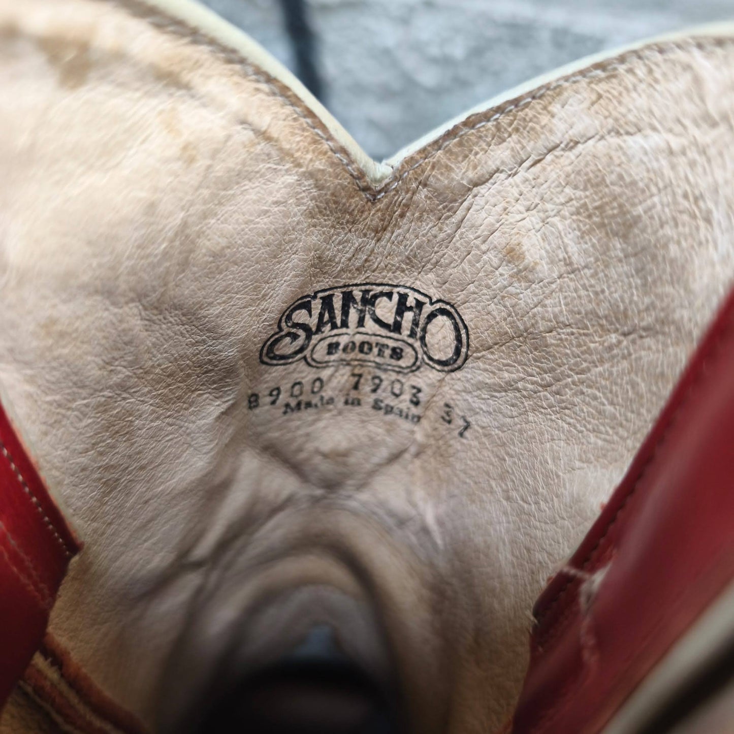 Stivale vintage texano Sancho Boots