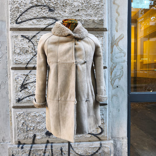 Montone vintage beige