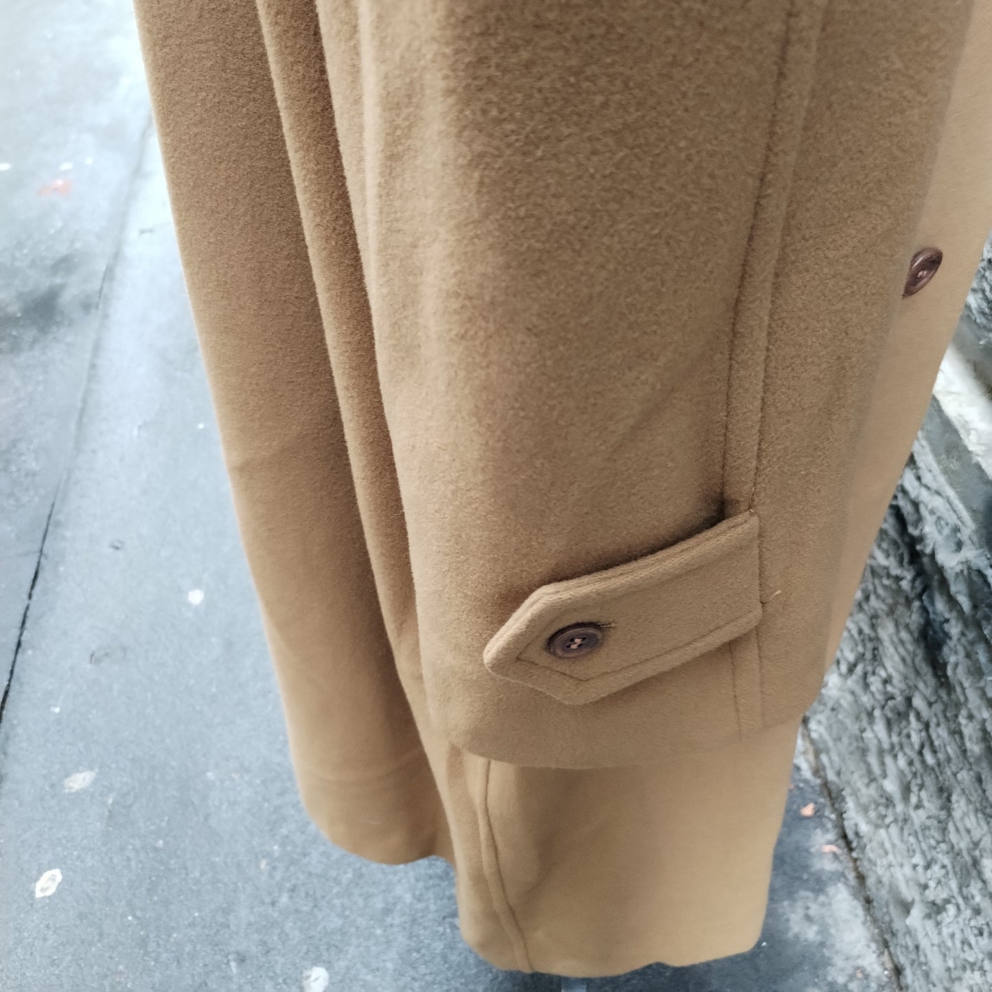 Cappotto cammello vintage Sportelli