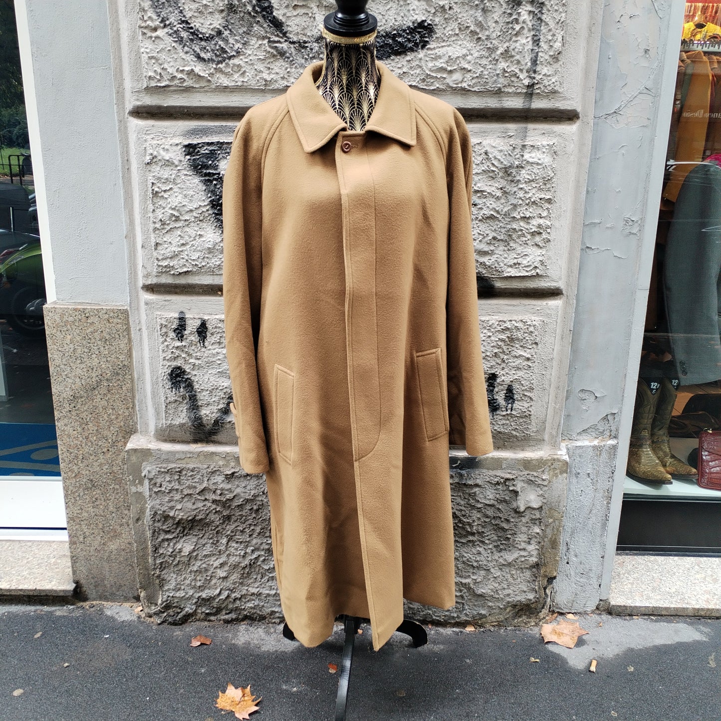 Cappotto cammello vintage Sportelli