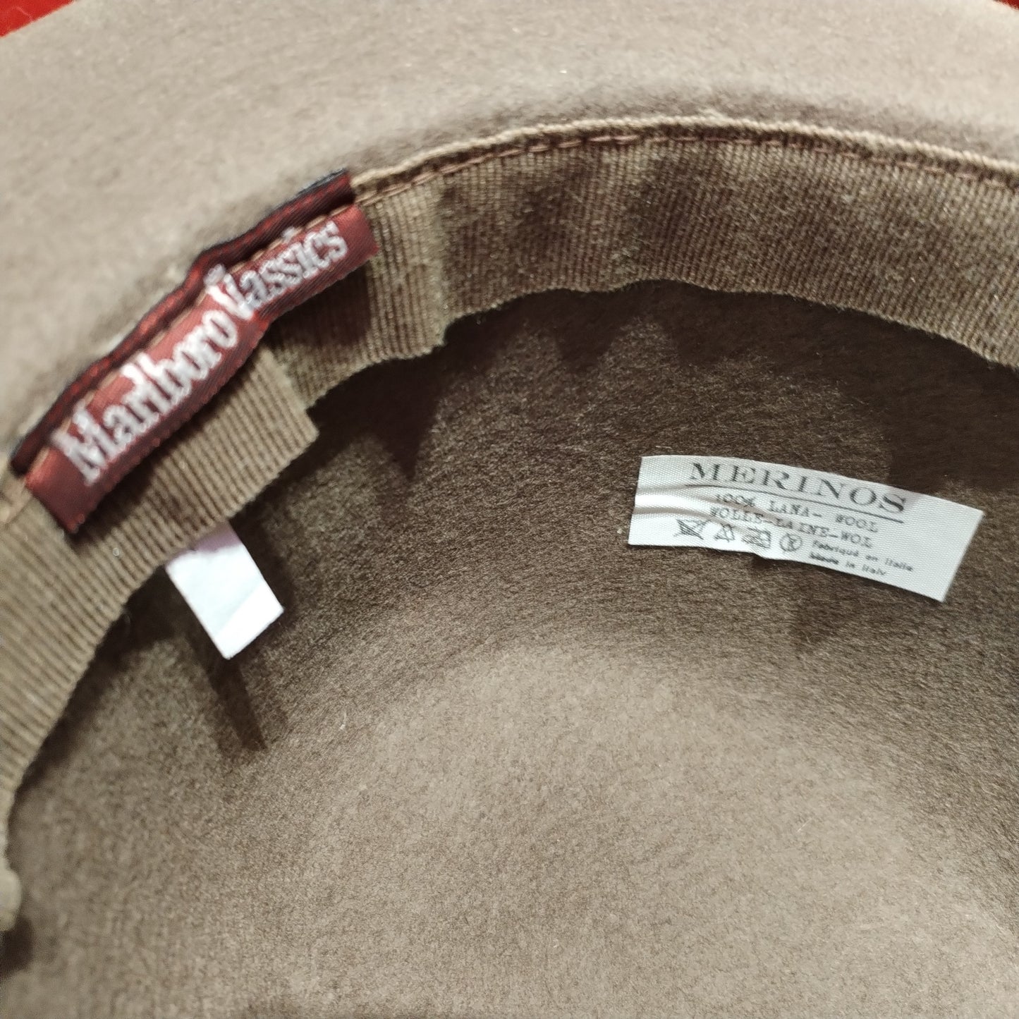 Cappello vintage modello Fedora Marlboro Classics