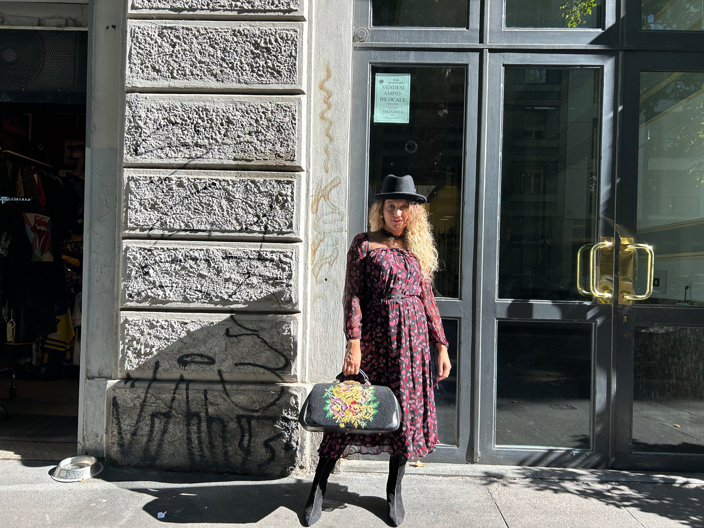 Abito vintage Casadei made in Paris