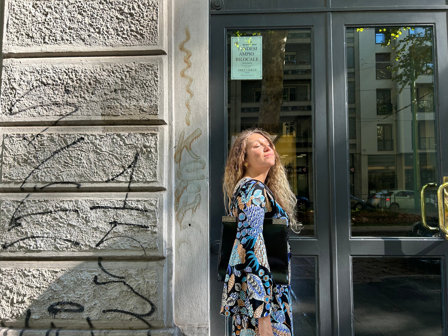 Abito lungo vintage Luisa Spagnoli