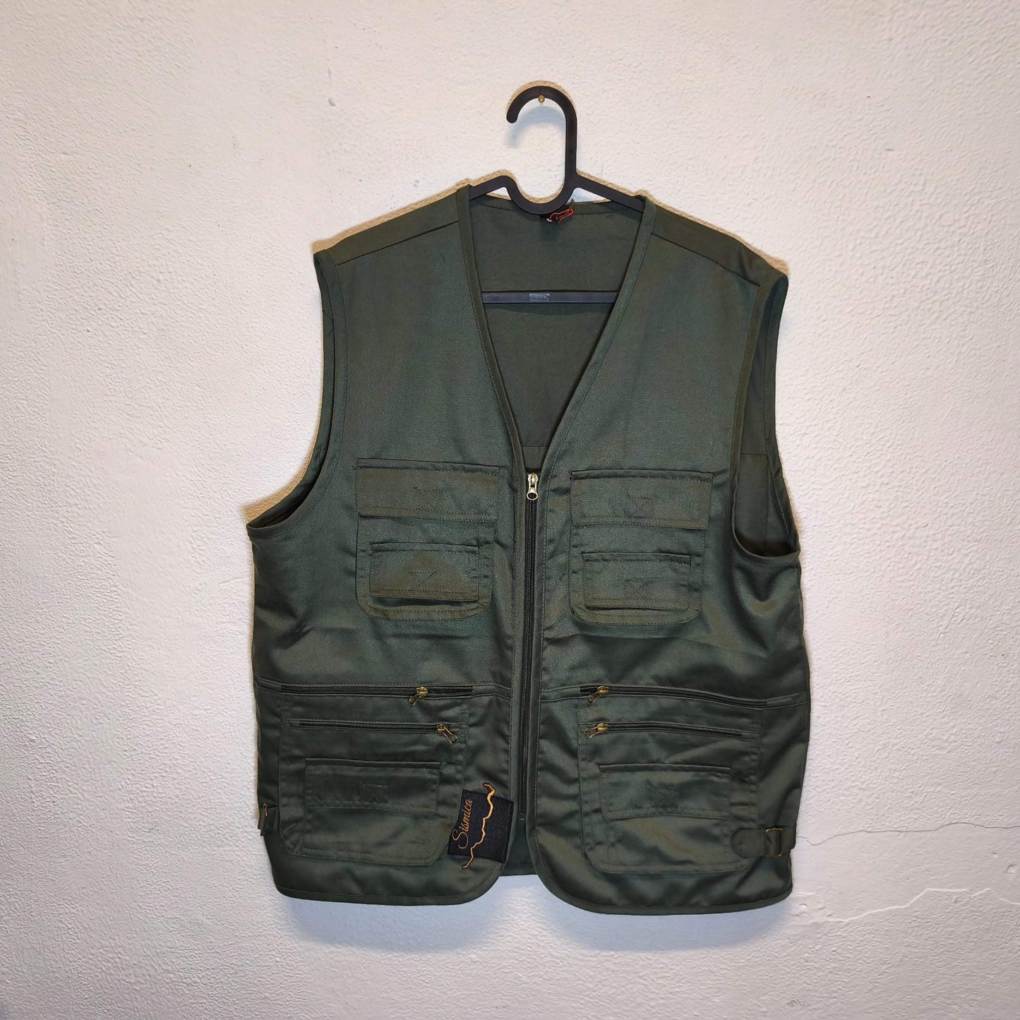 Gilet vintage pescatore in cotone custom