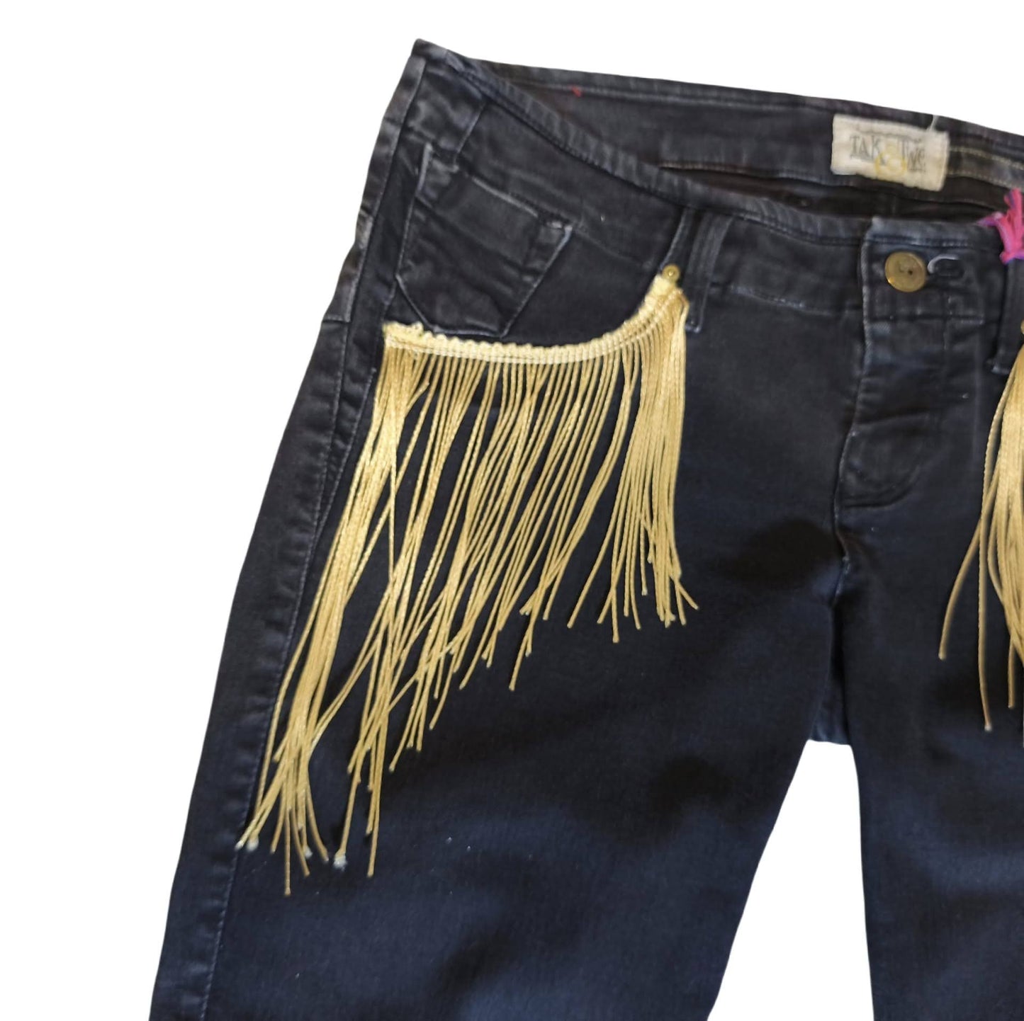 Jeans vintage take two custom stoffa giapponese