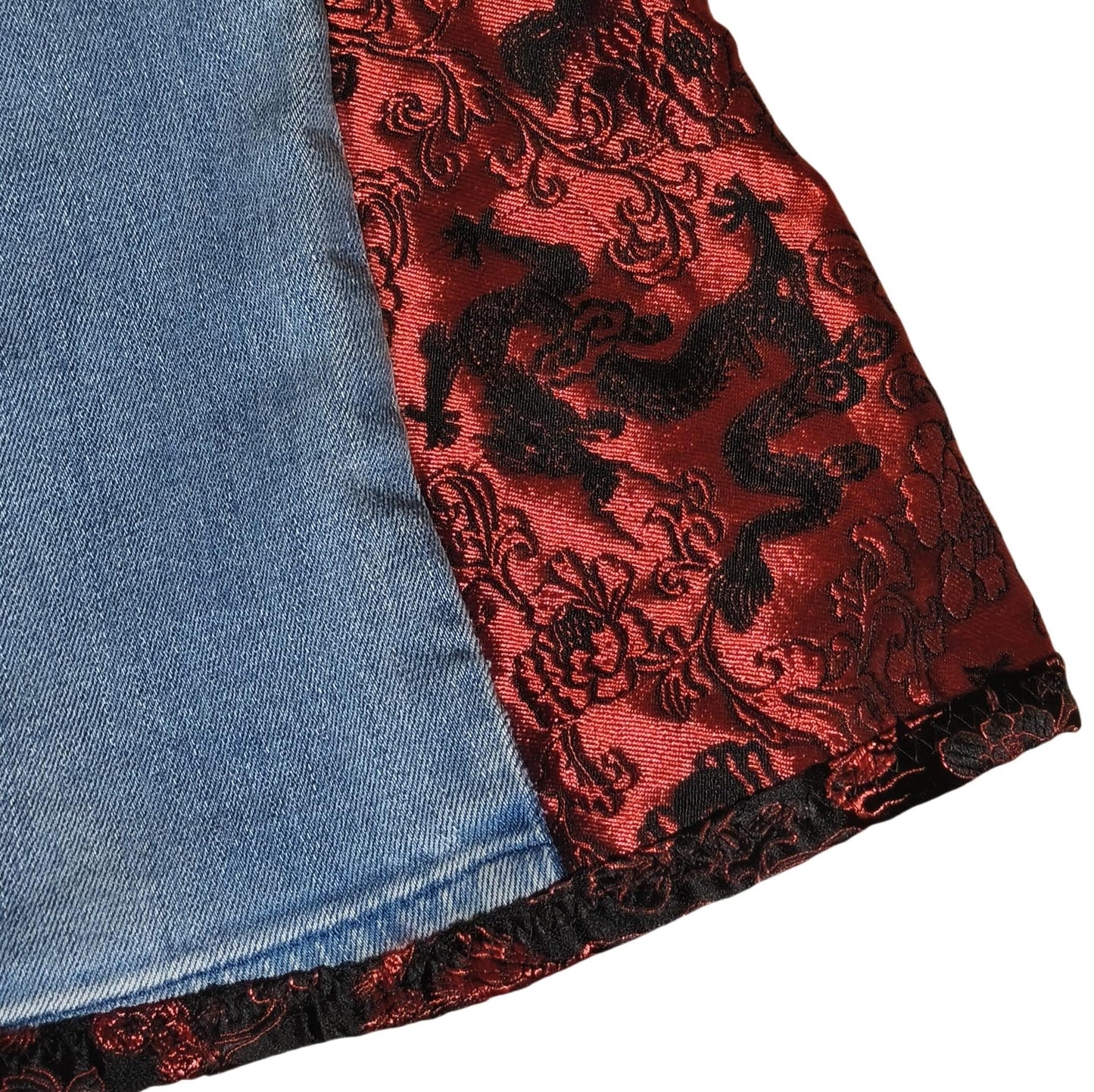 Jeans vintage meltin pot custom stoffa giapponese