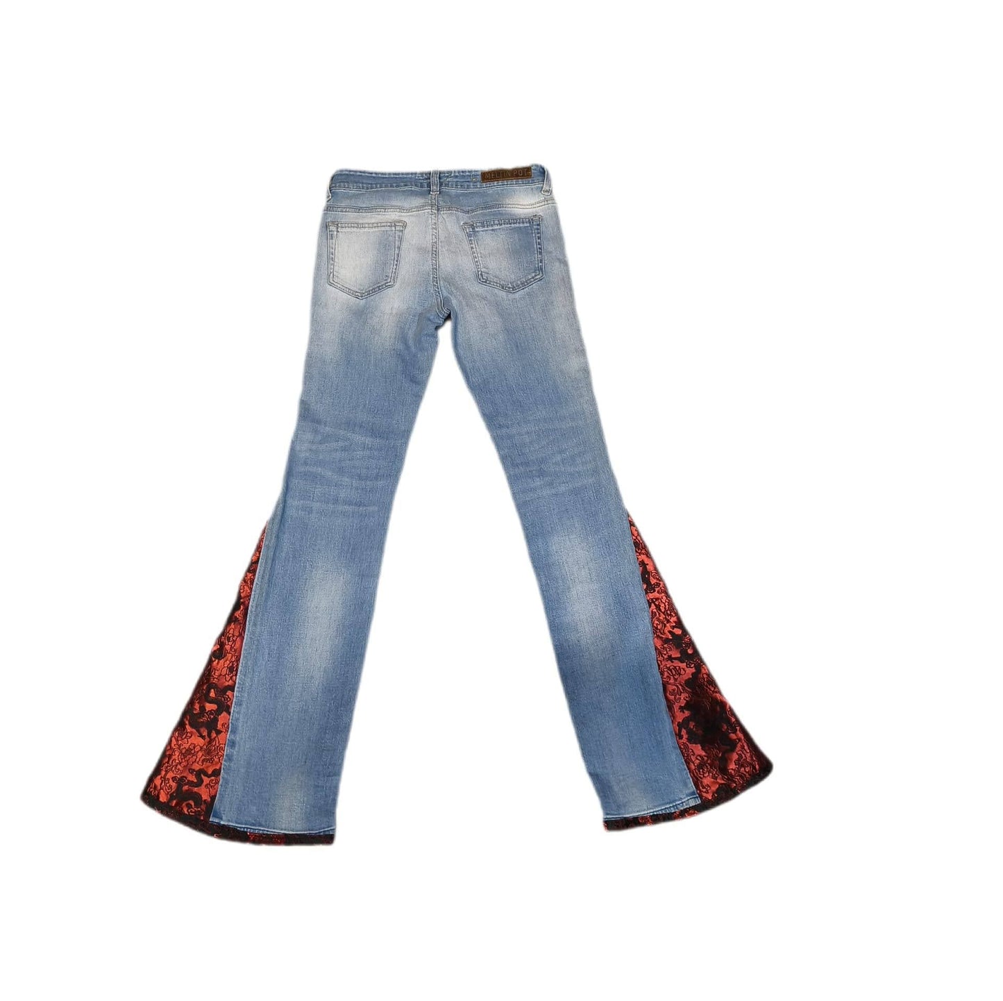 Jeans vintage meltin pot custom stoffa giapponese