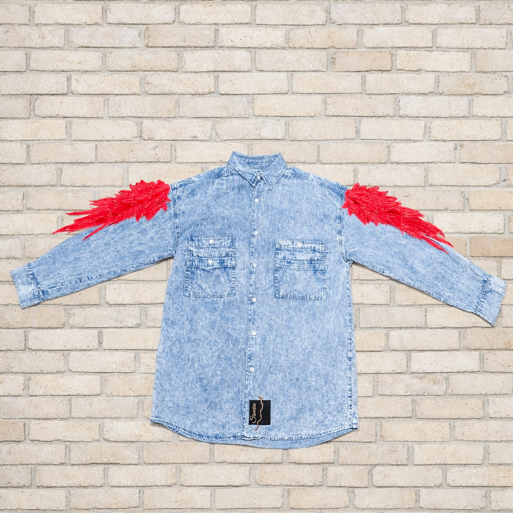 Camicia vintage Raffa unisex