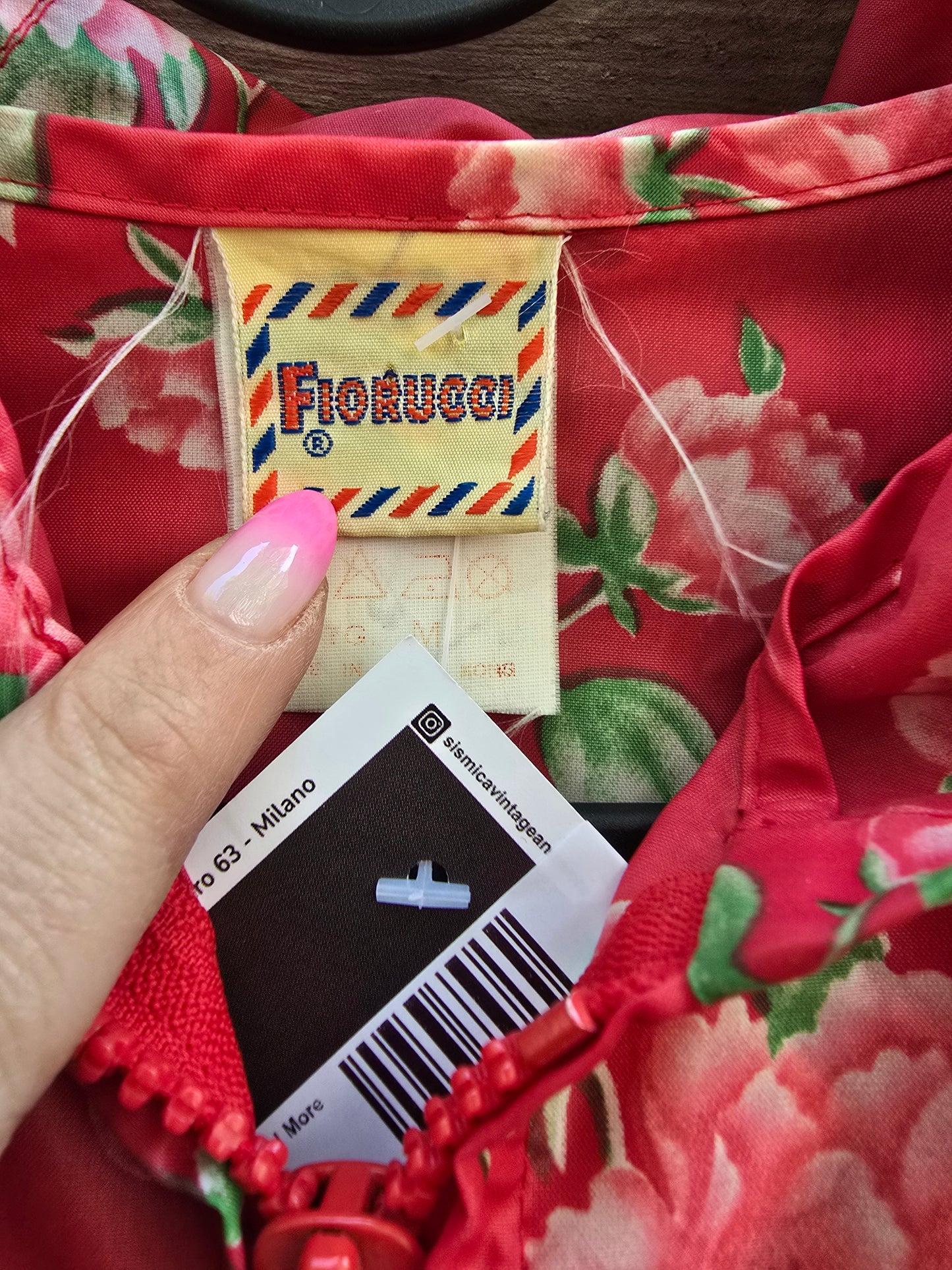 Impermeabile Fiorucci vintage