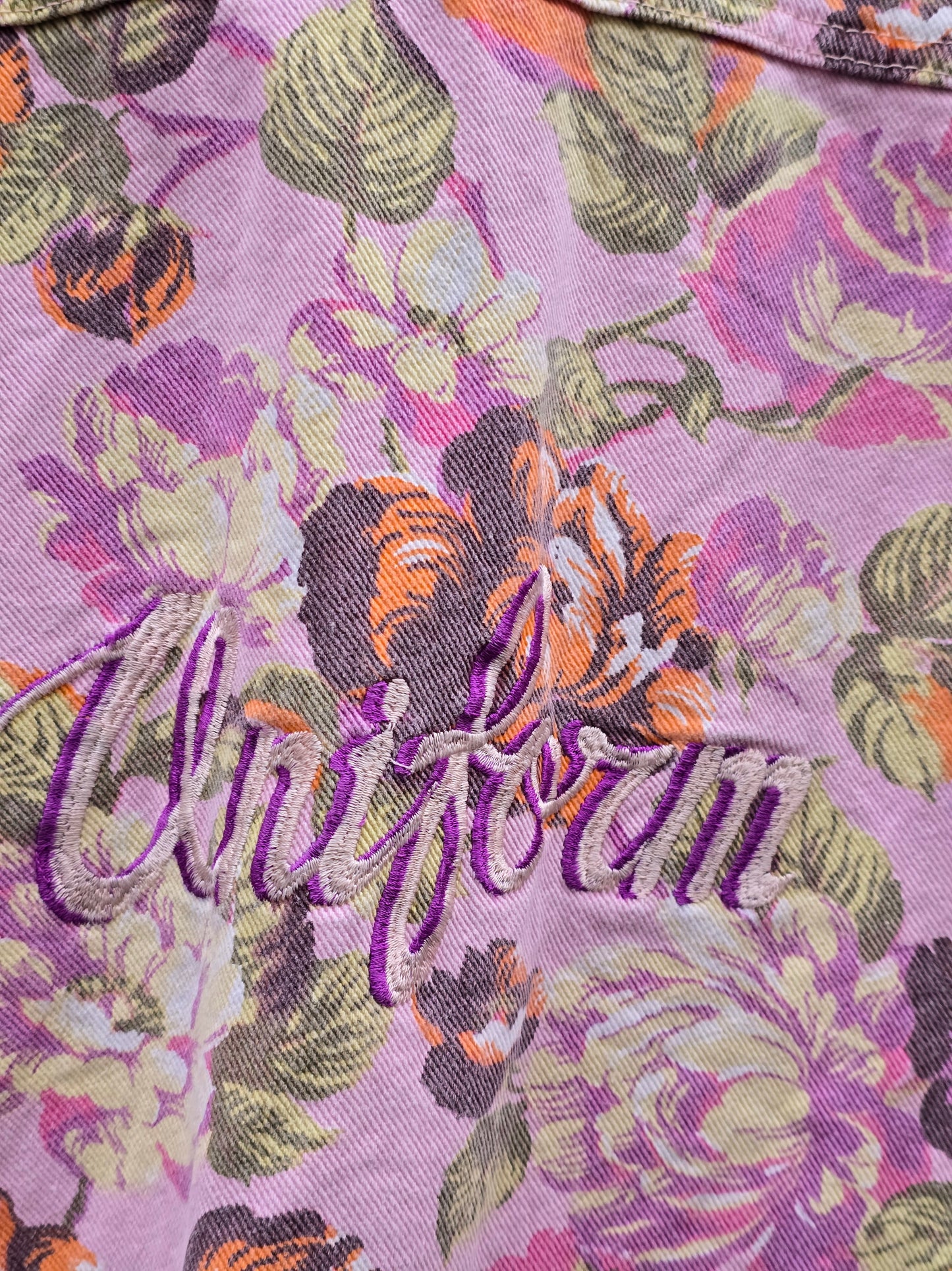 Giacca Uniform a fiori