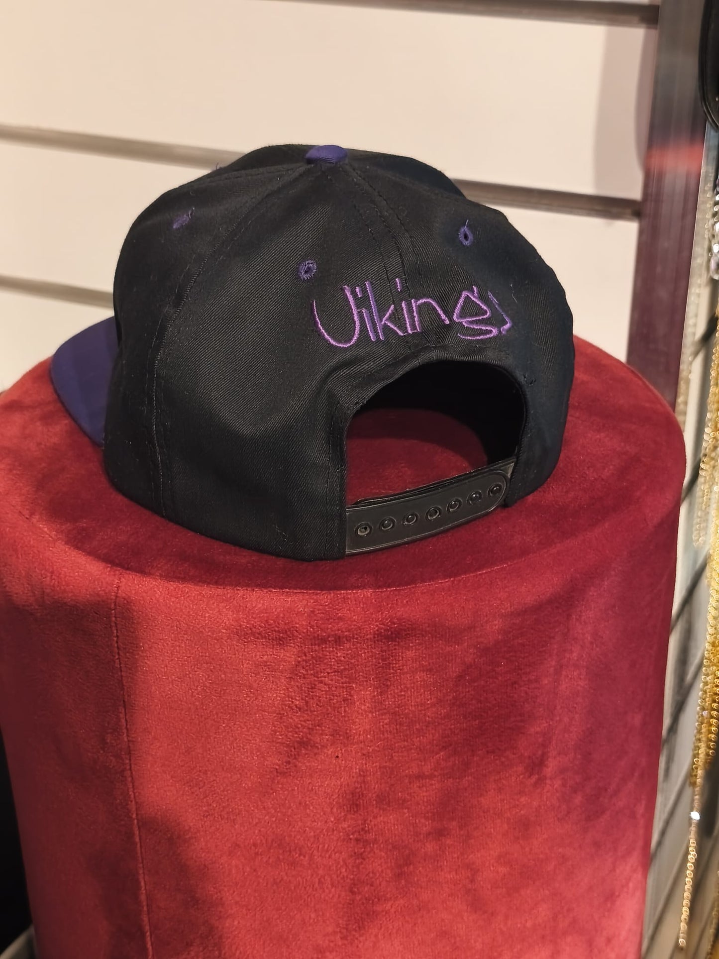 Cappello vintage da baseball Vikings ricamato regolabile