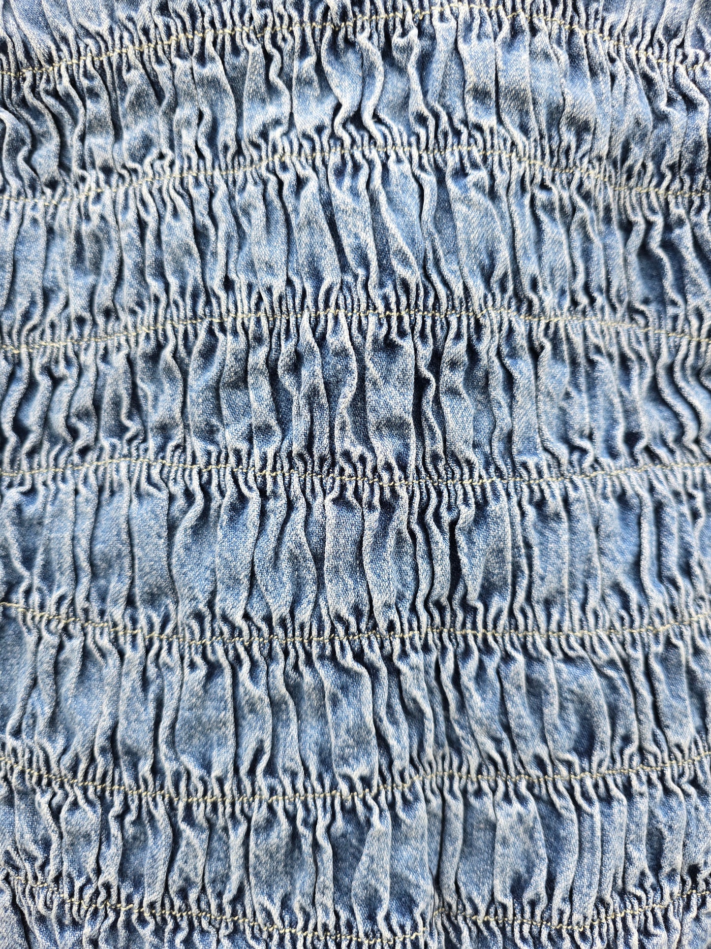 Gilet vintage Onyx in denim