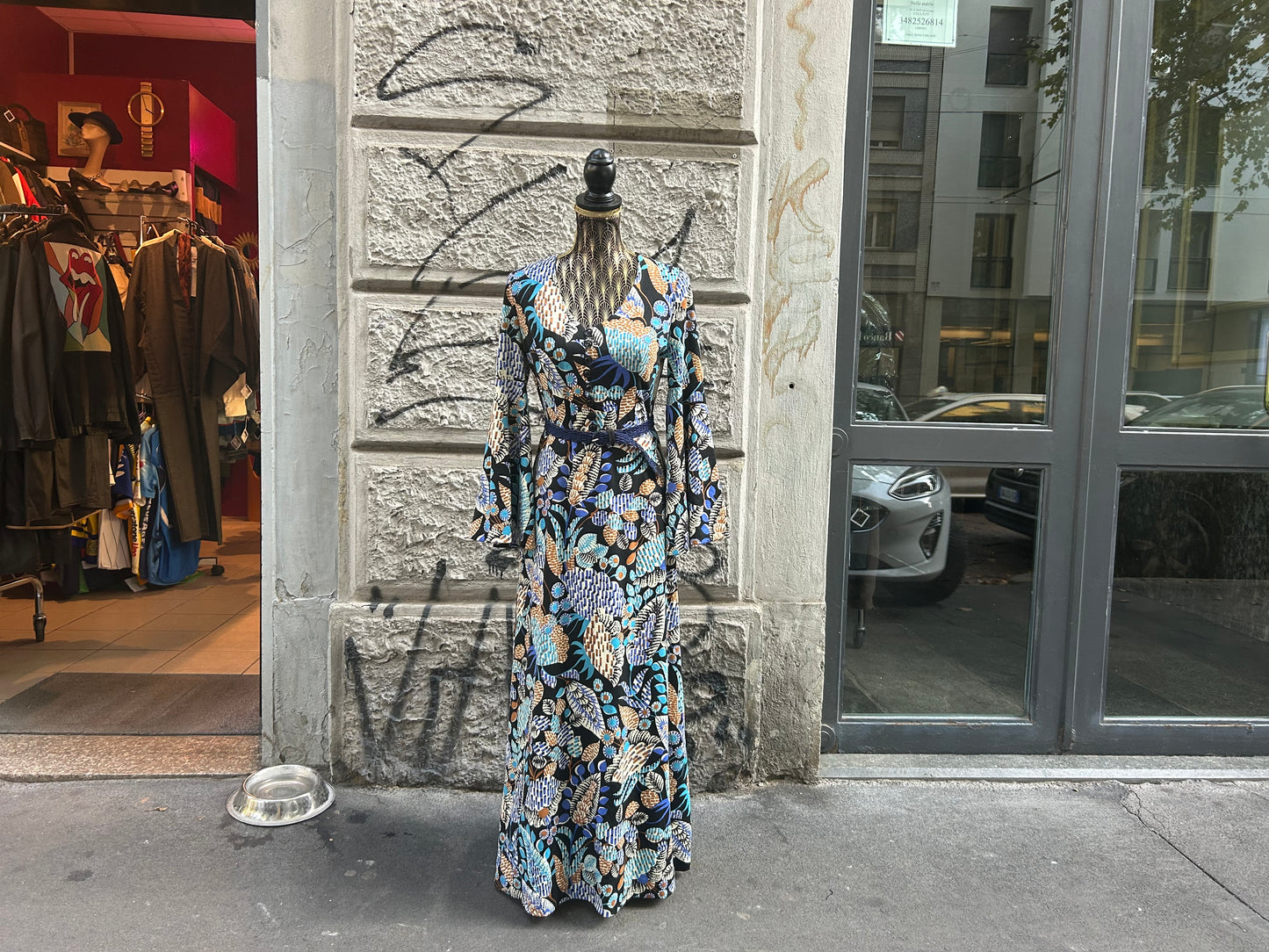 Abito lungo vintage Luisa Spagnoli