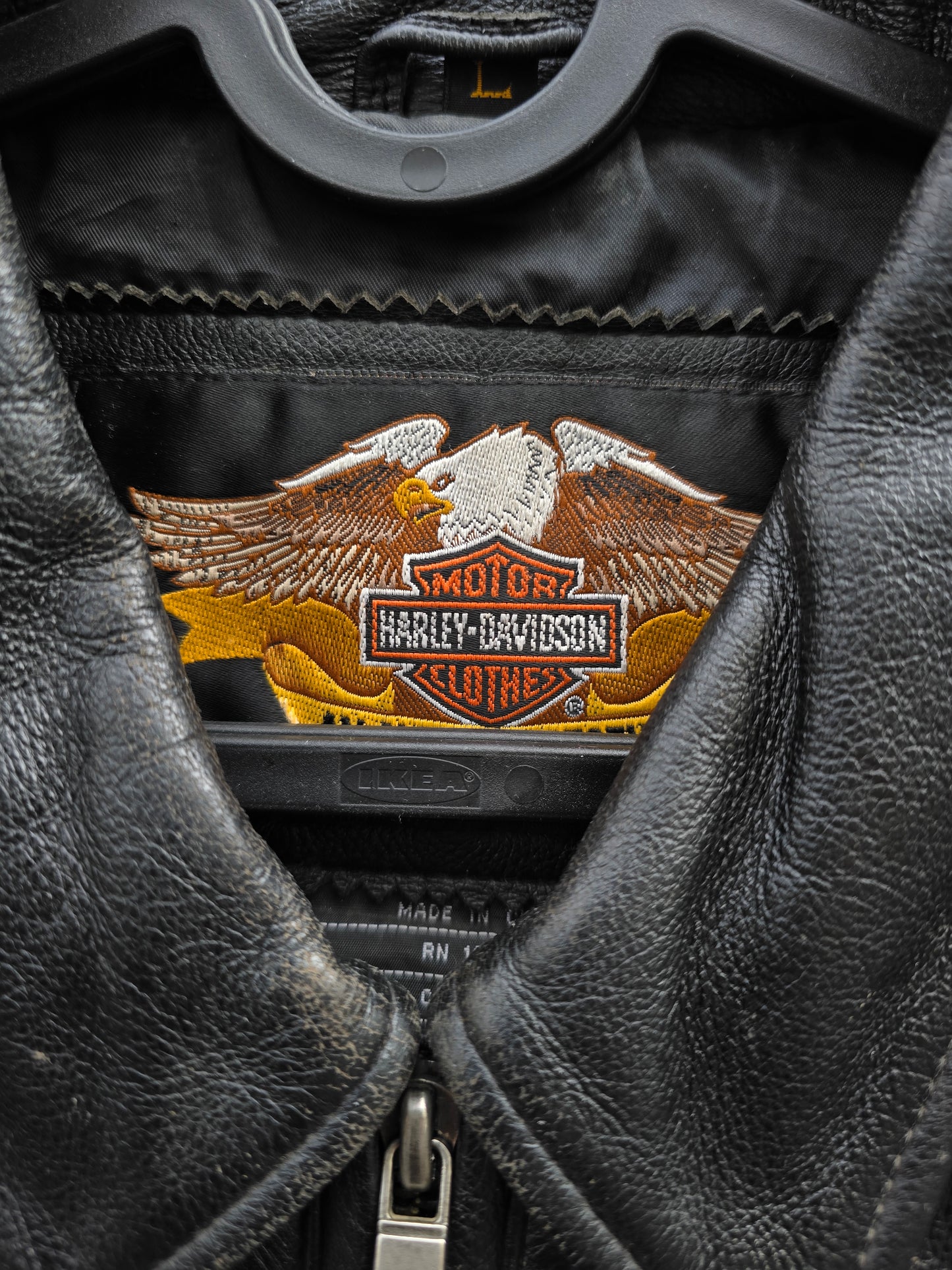 Giacca vintage Harley Davidson con ricamo