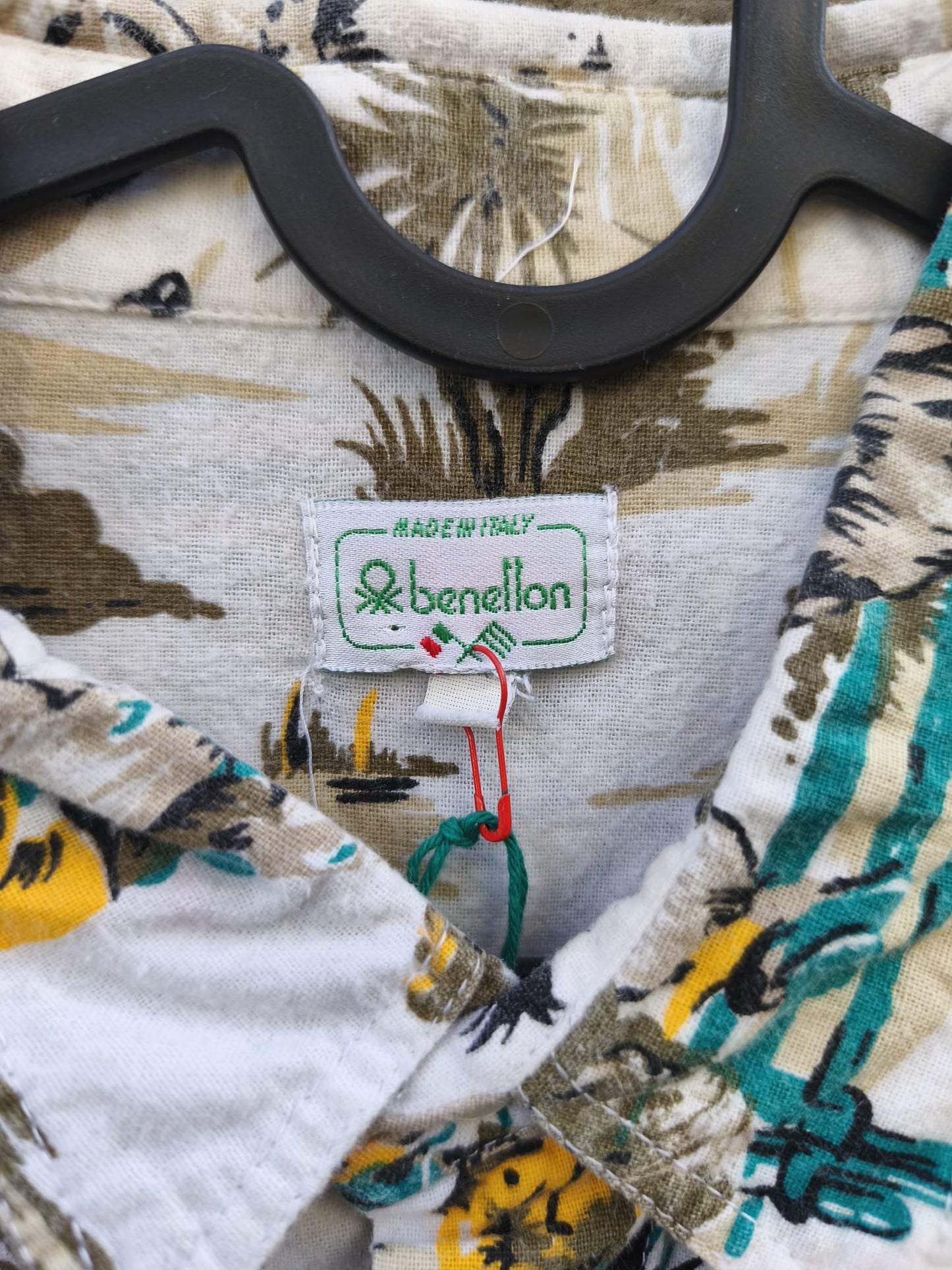 Camicia vintage Benetton anni '80