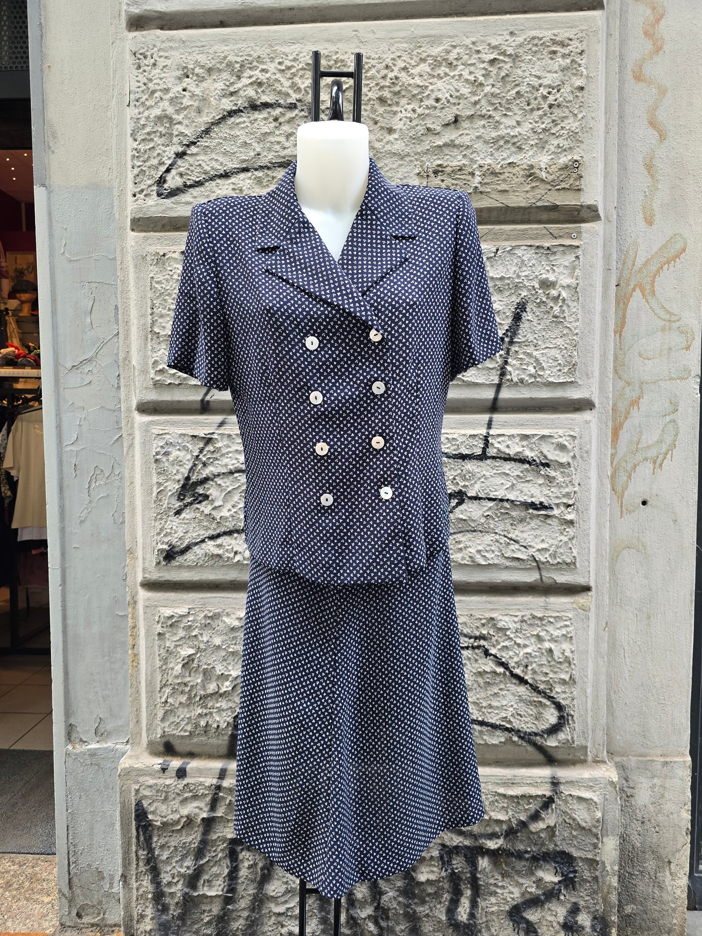 Completo vintage in viscosa