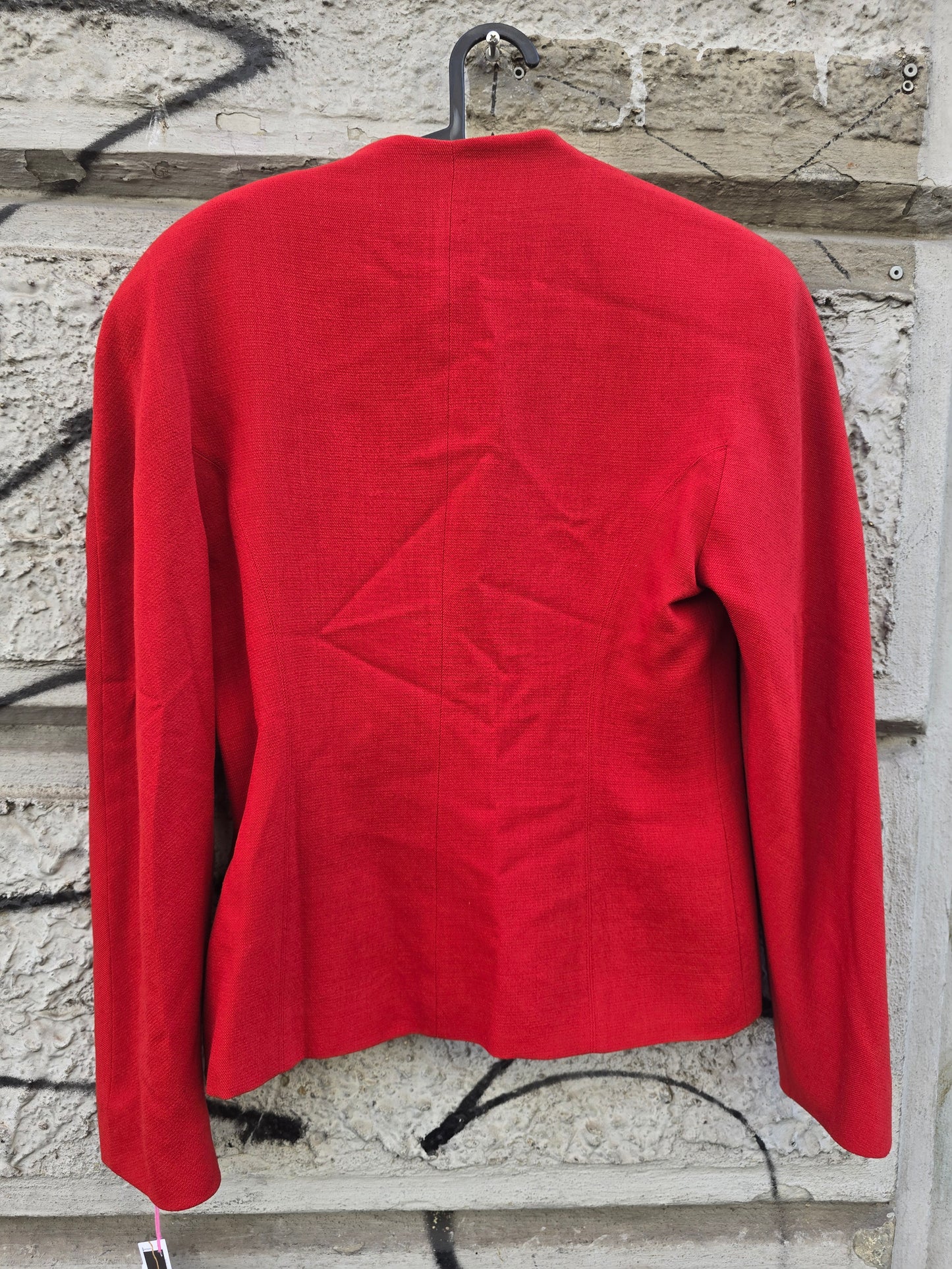 Blazer donna vintage rosso