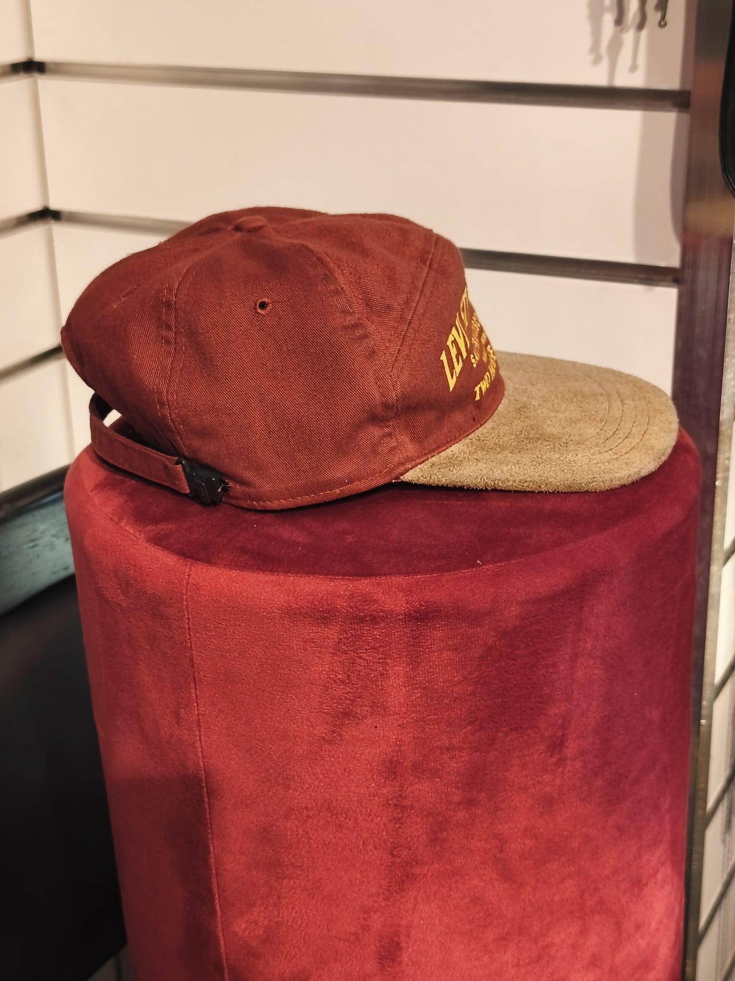 Cappello vintage baseball Levi Strauss anni 80