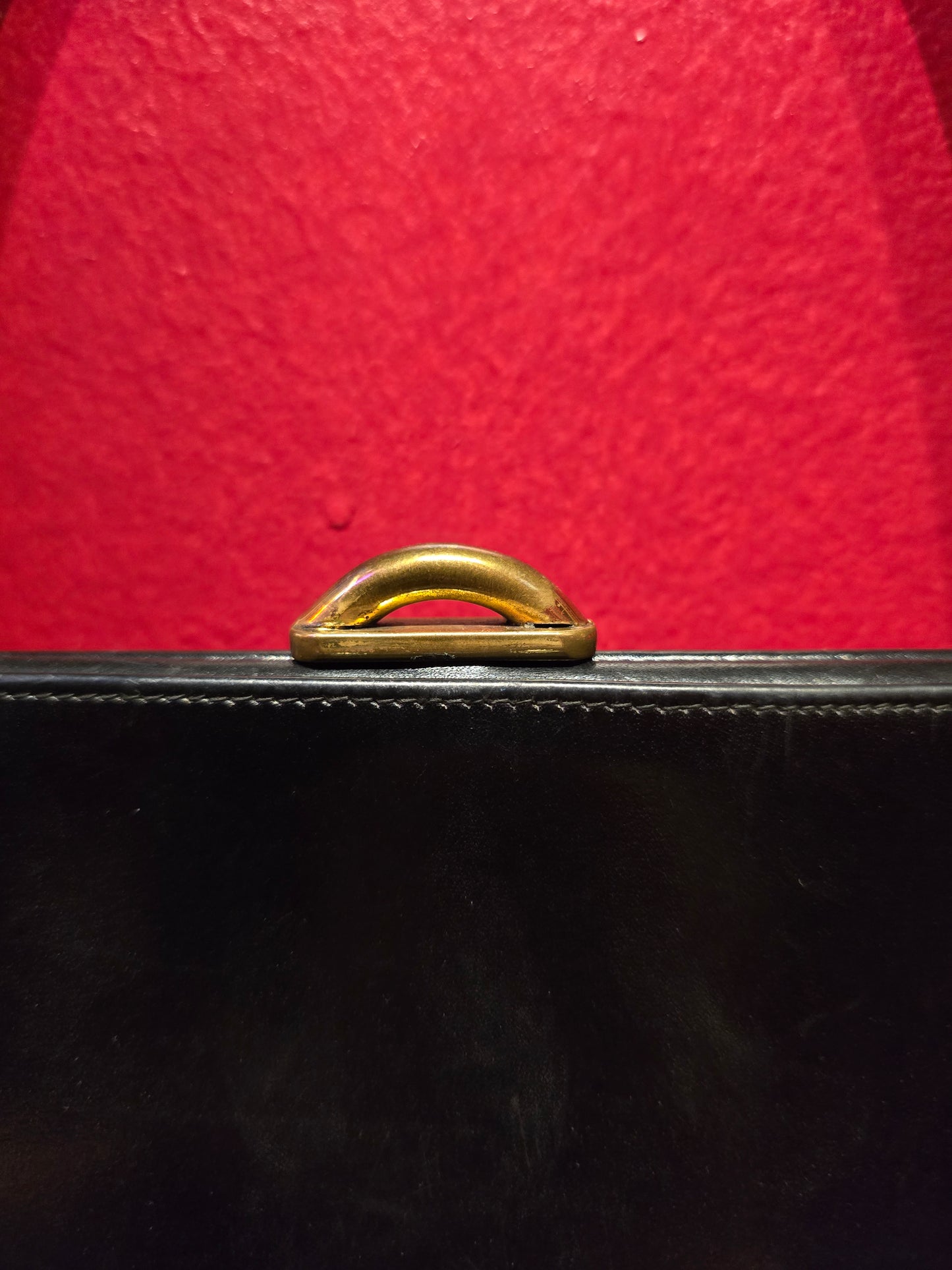 Borsa in vera pelle vintage anni 60
