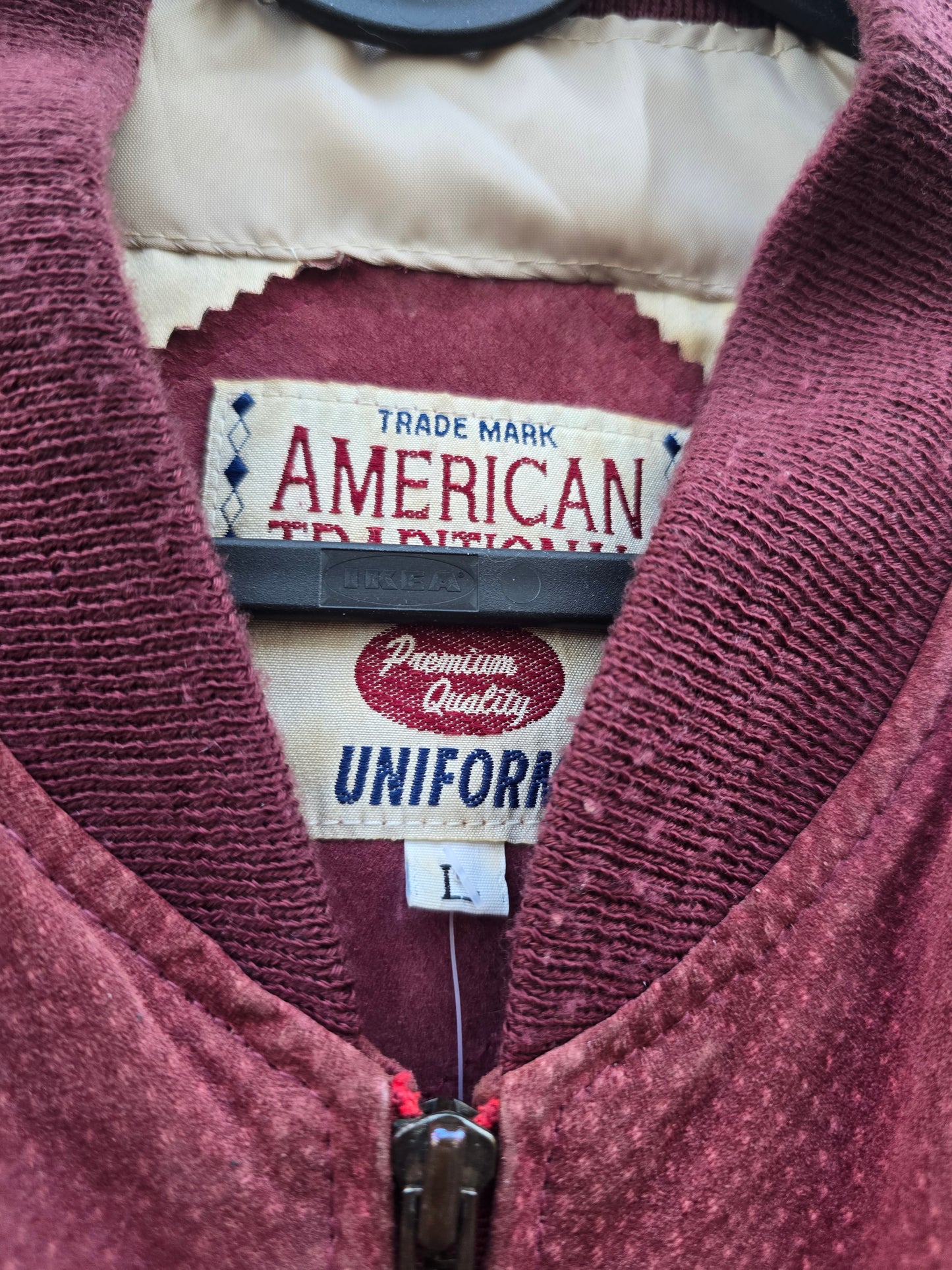 Giacca Uniform americana in vera pelle