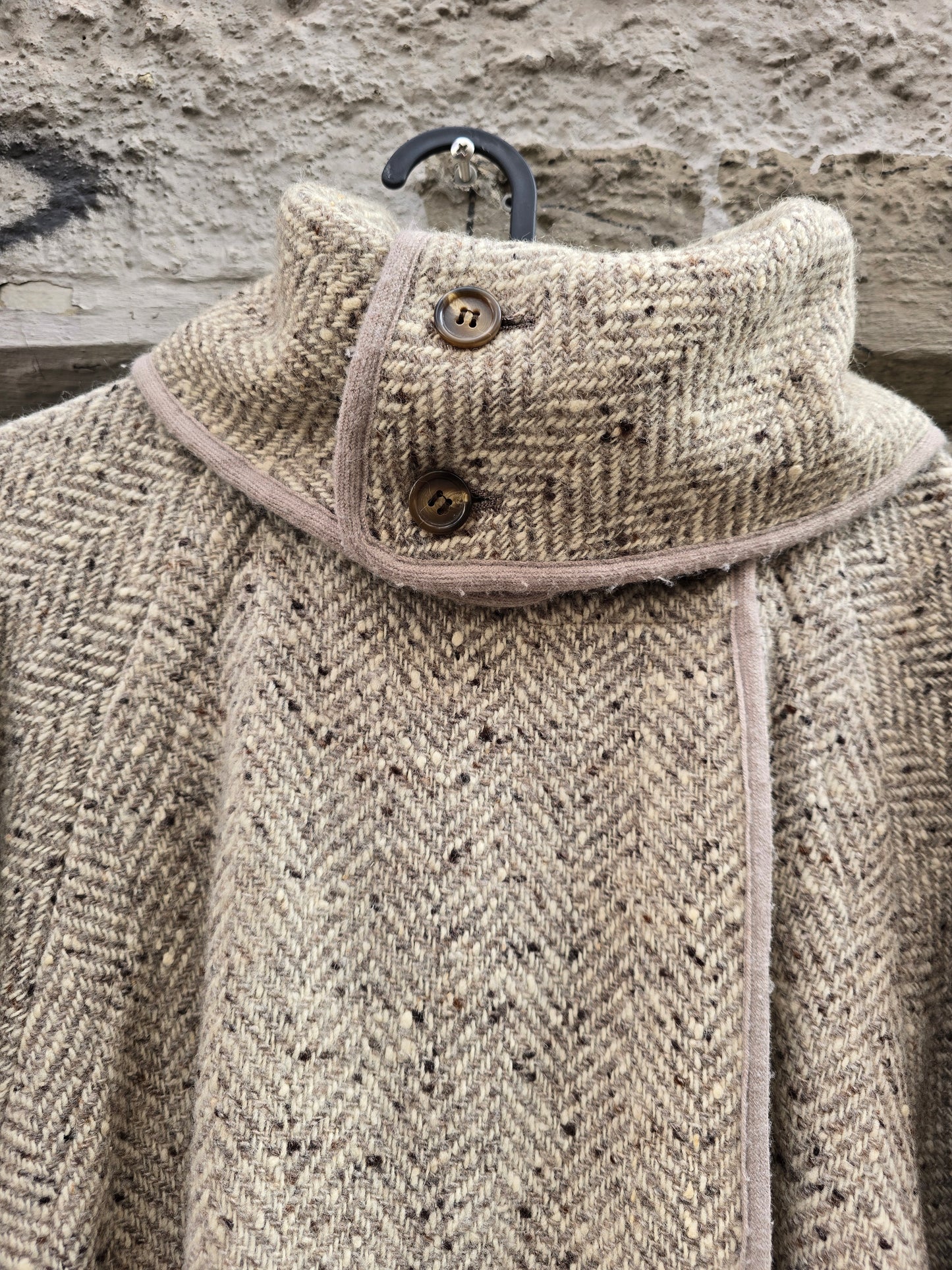 Cappotto vintage spigato donna