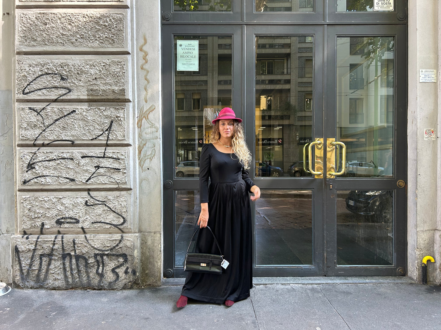 Abito Luisa Spagnoli vintage nero