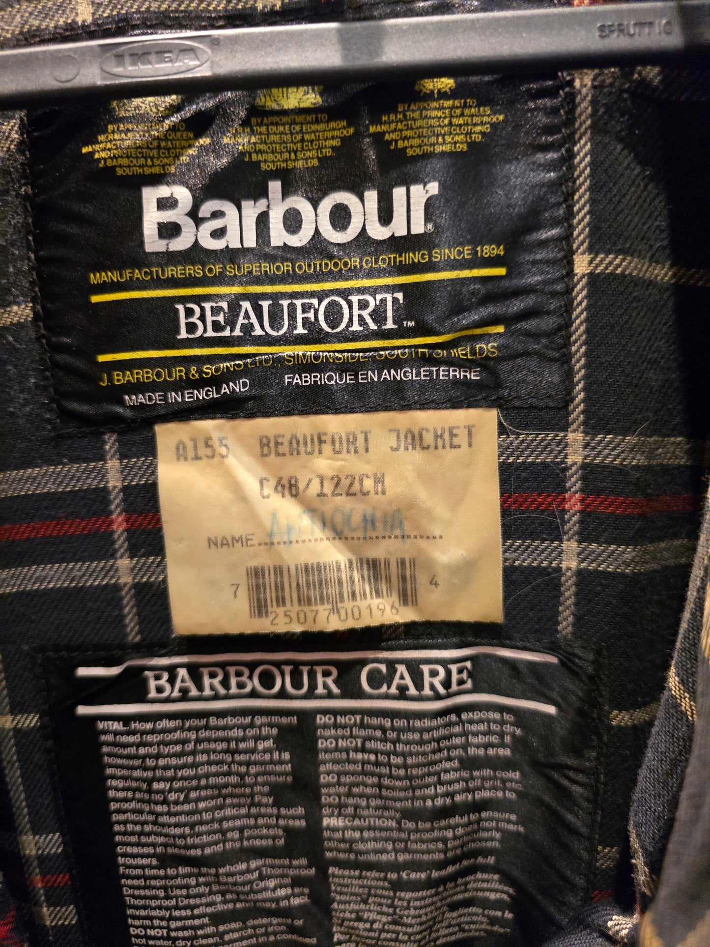 Barbour Beaufort vintage