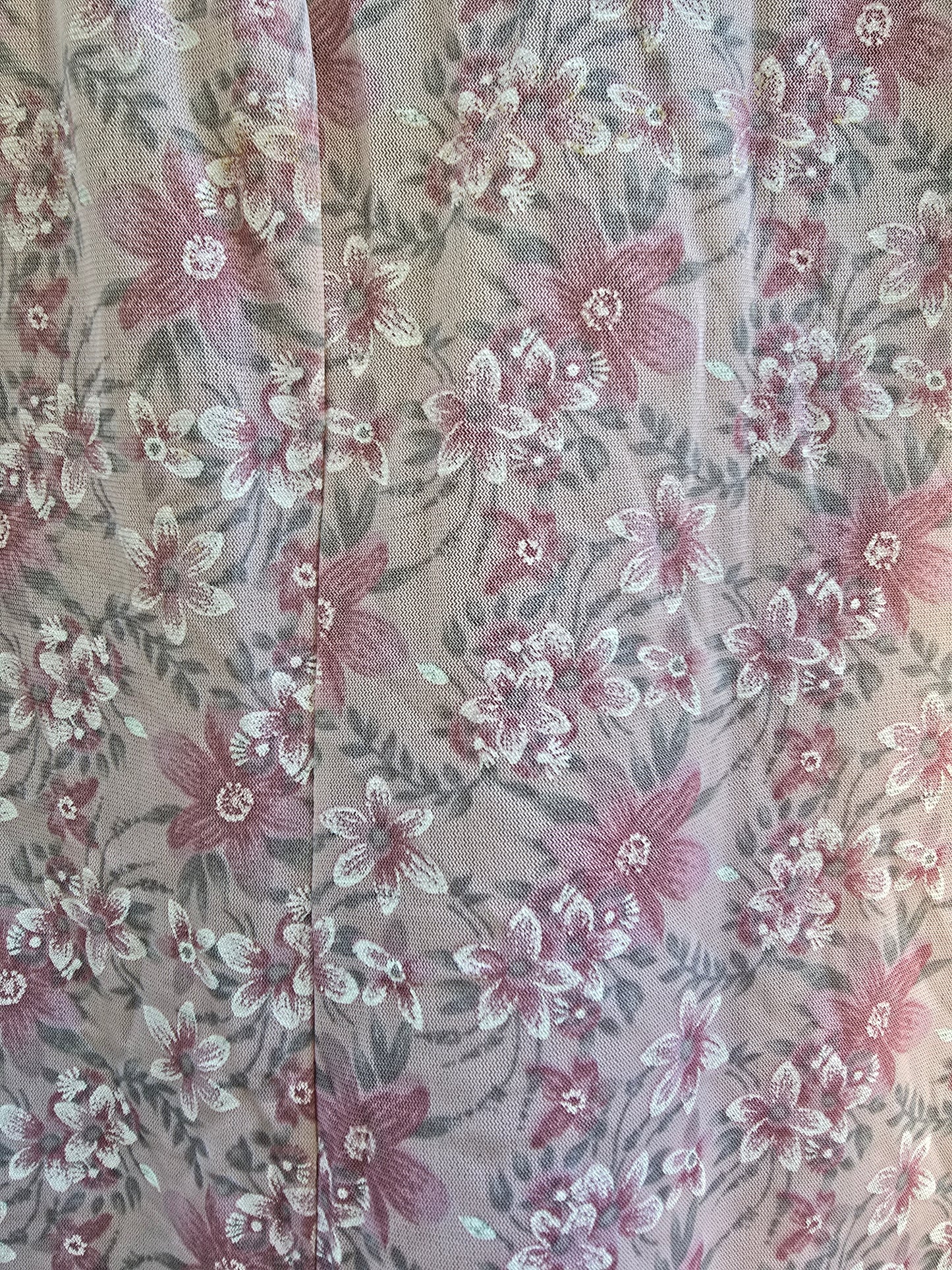 Sottoveste vintage anni 70 a fiori