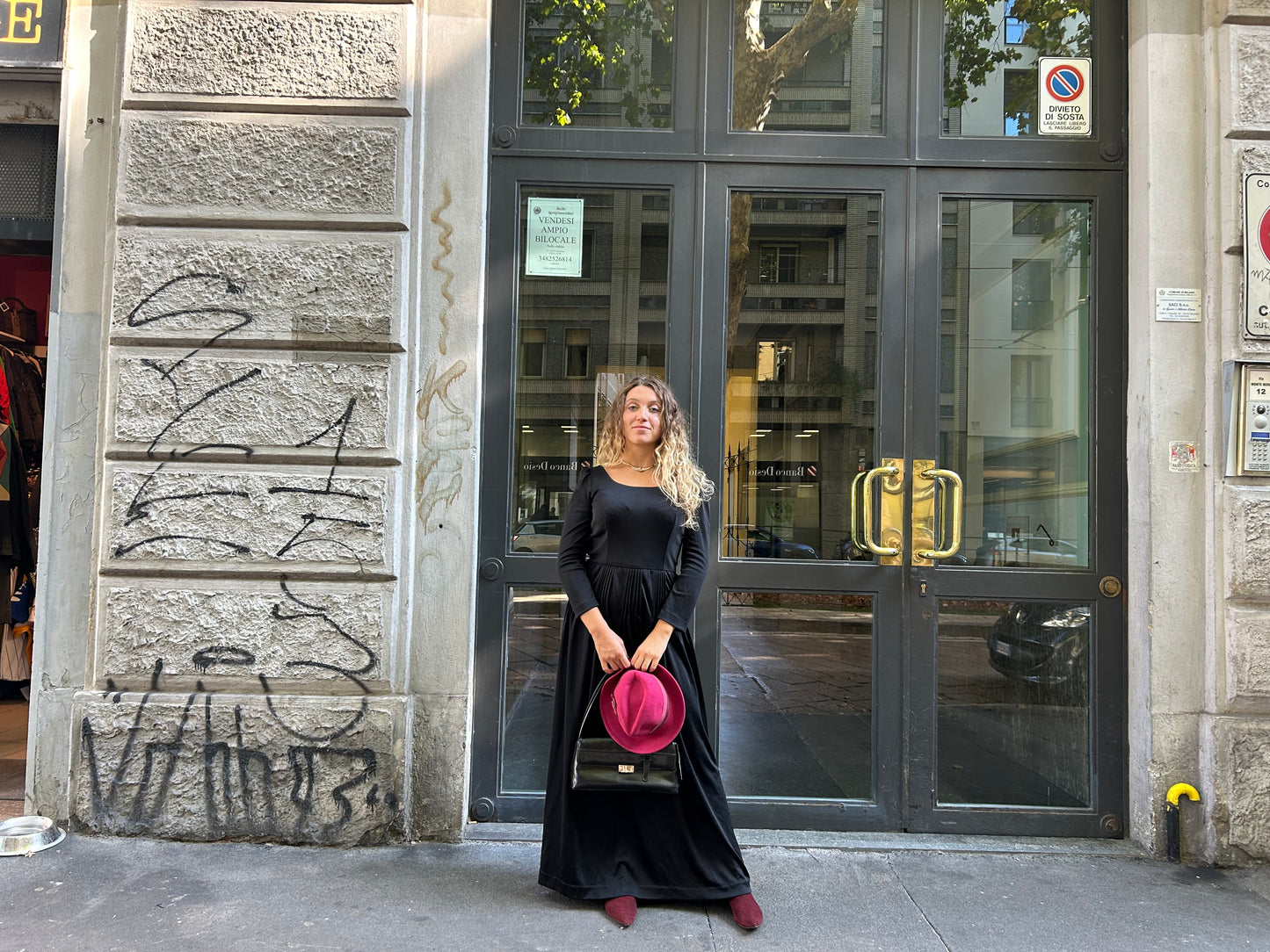 Abito Luisa Spagnoli vintage nero