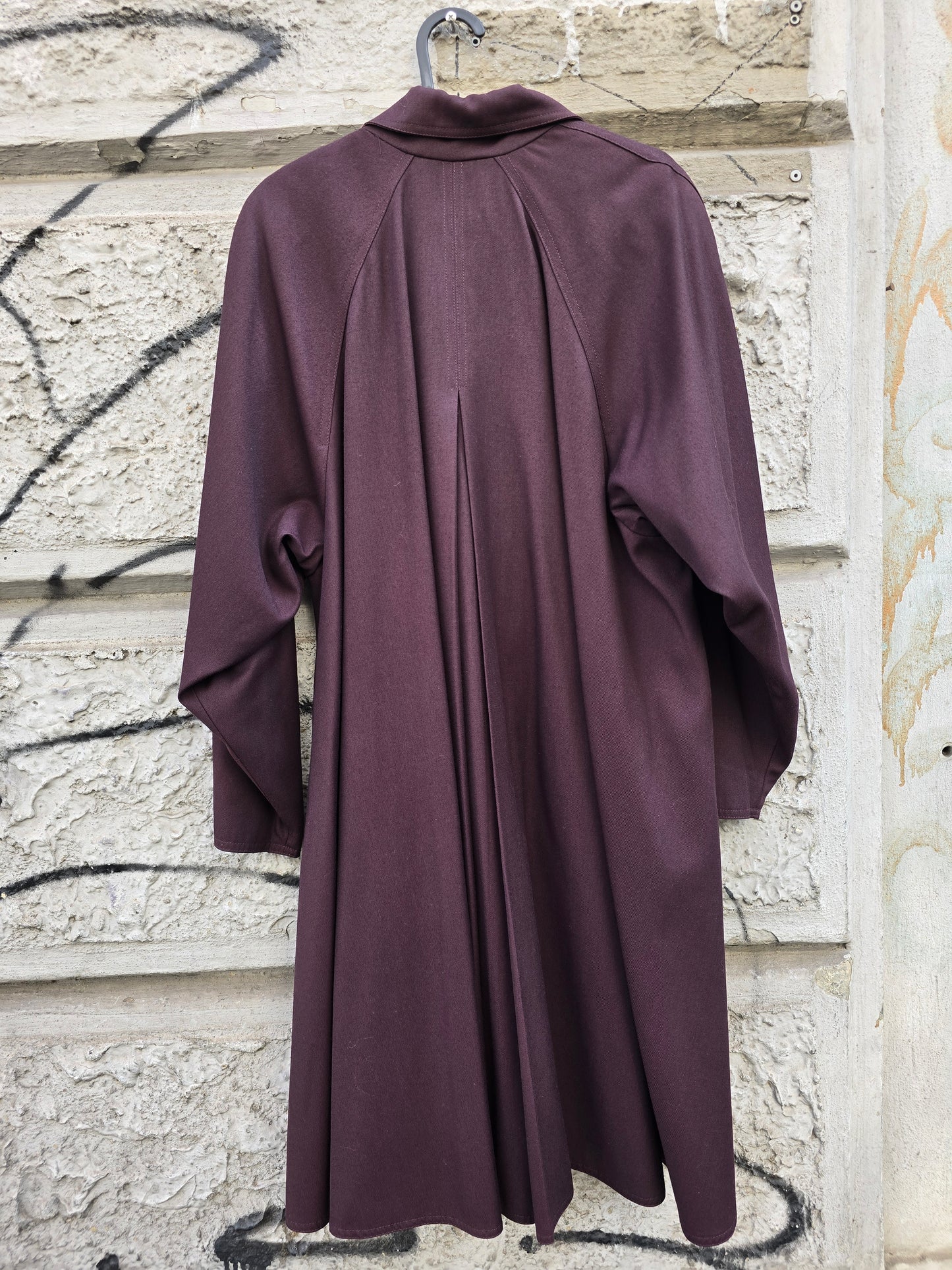 Trench vintage Stefanel borgogna