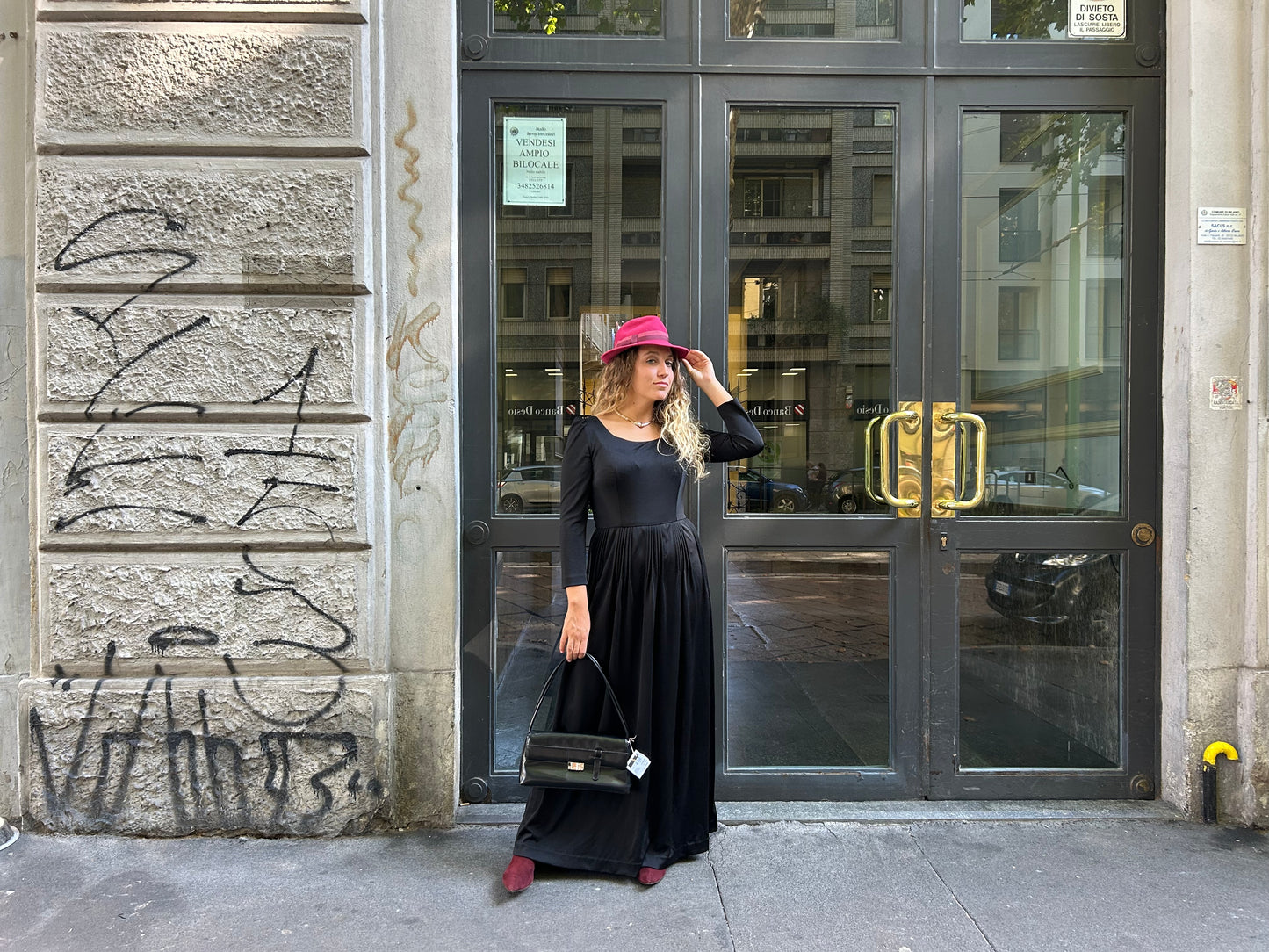 Abito Luisa Spagnoli vintage nero