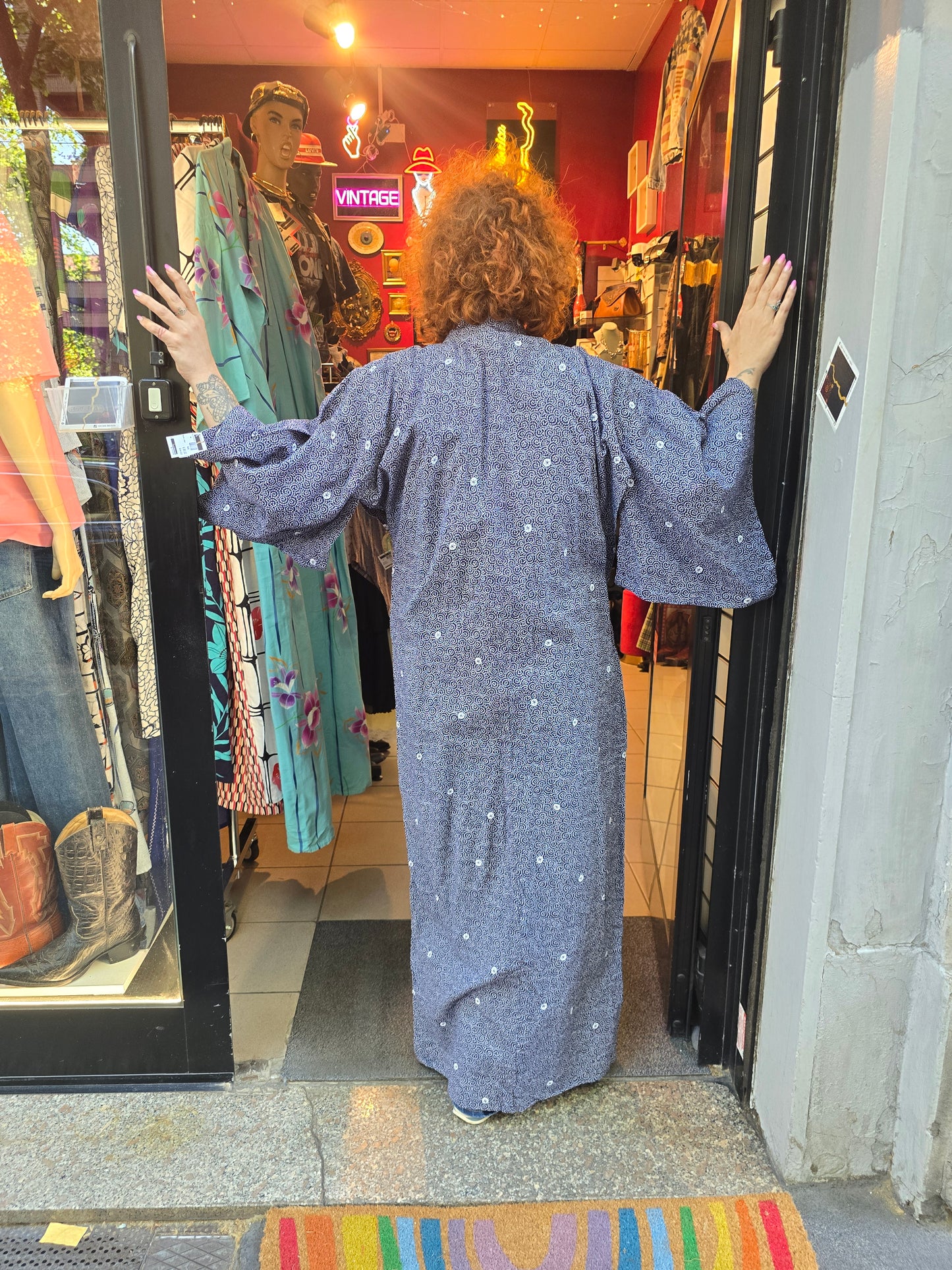 Kimono vintage in puro cotone