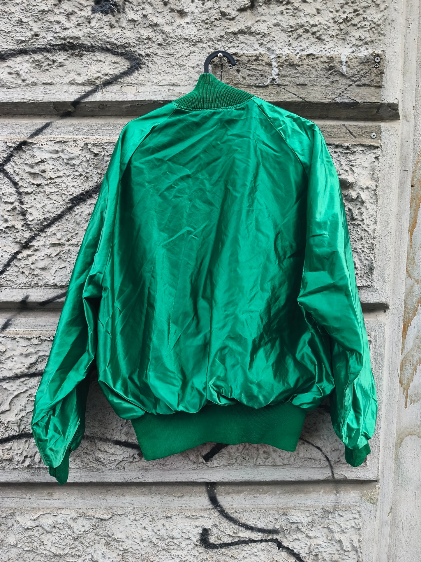 Bomber verde Vintage made in Usa Custom by Sismica Vintage