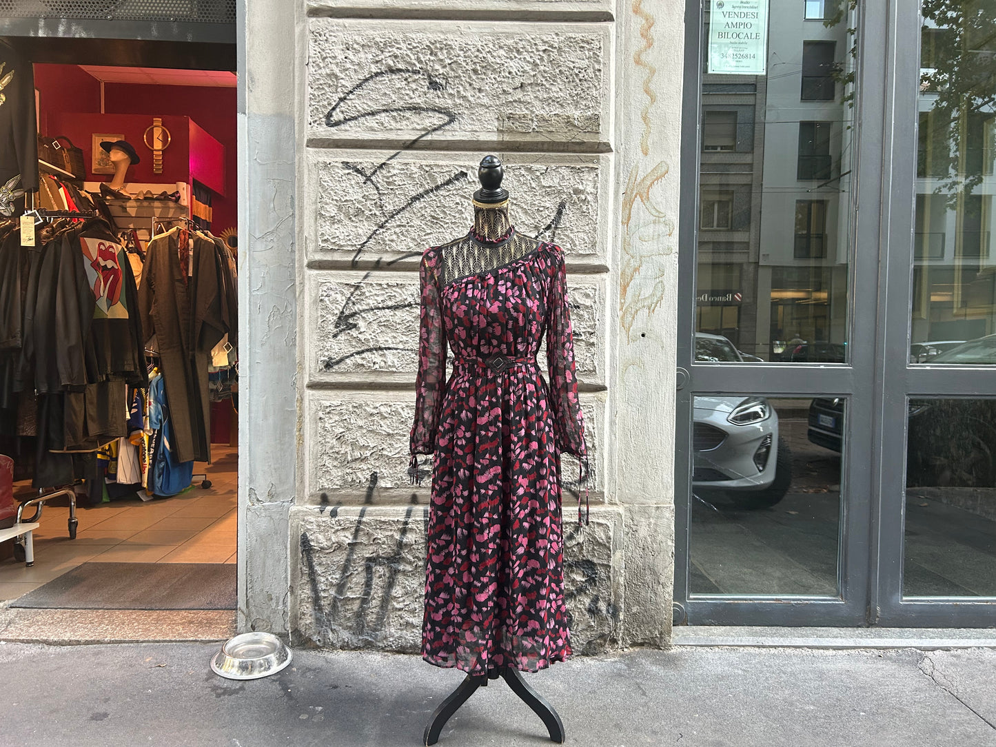 Abito vintage Casadei made in Paris