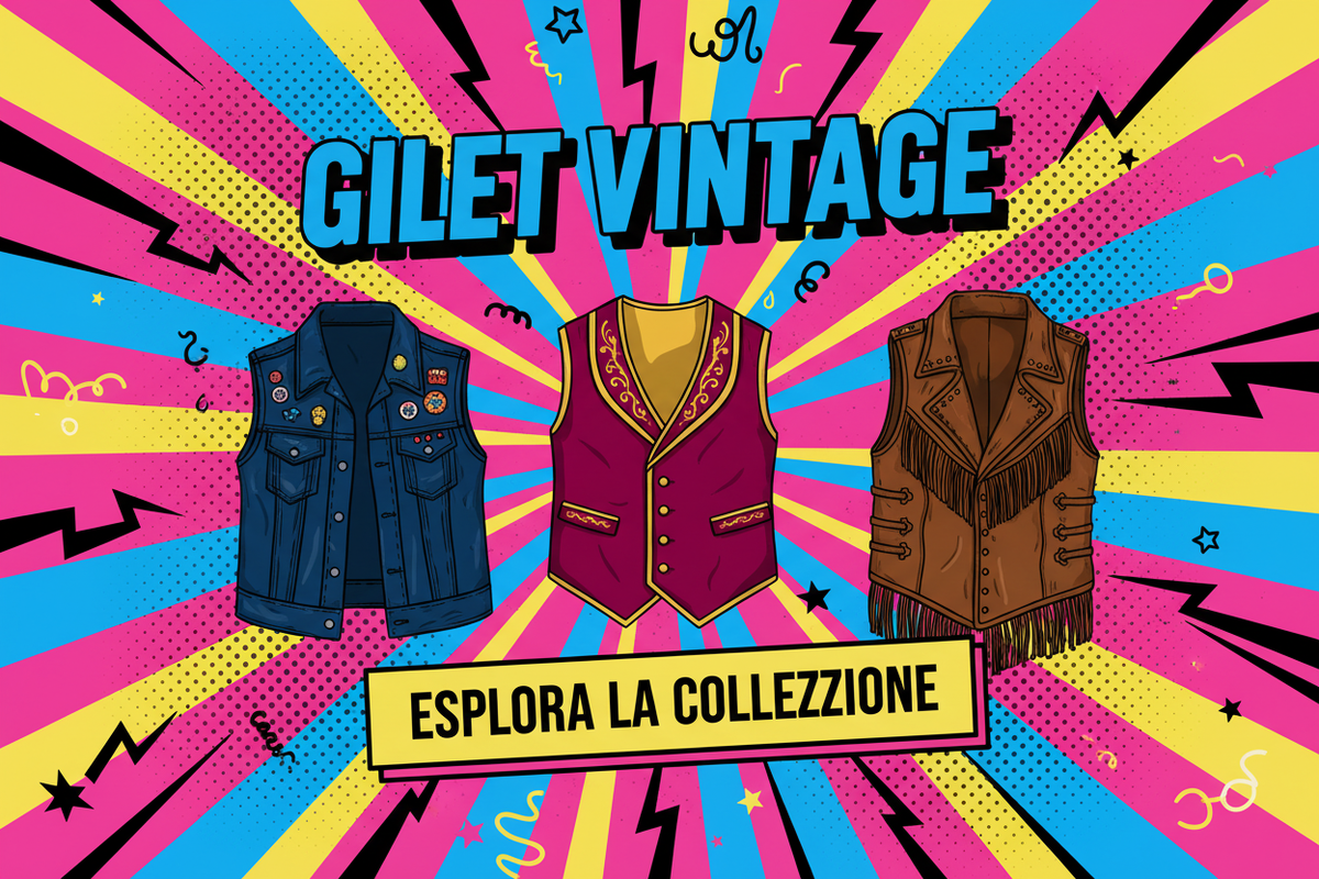 Banner Gilet vintage