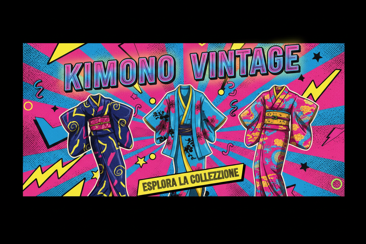 Banner Kimono vintage