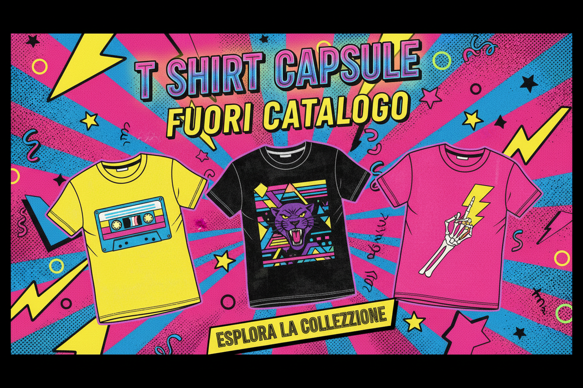 Banner T shirt capsule Fuori Catalogo