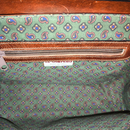 Borsa vintage in cuoio El Campero