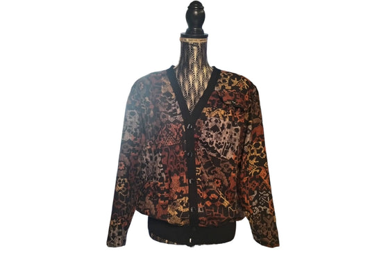 Cardigan vintage in lana