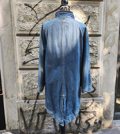 Giacca vintage in jeans Levi's  Engineered trapuntata Taglia M