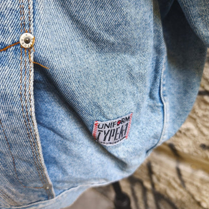 Giacca uomo in jeans vintage Uniform Type-A-1 Taglia xl