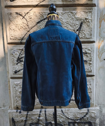 Giacca vintage in jeans Levi's blu scuro Taglia xl