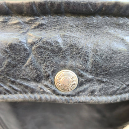 Giacca in pelle vintage Schott N.Y.C. Taglia xl