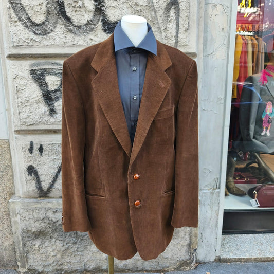 Blazer vintage uomo in velluto
