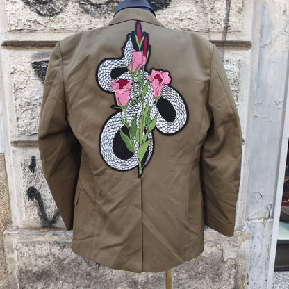 Giacca vintage esercito italiano modello Fedora custom