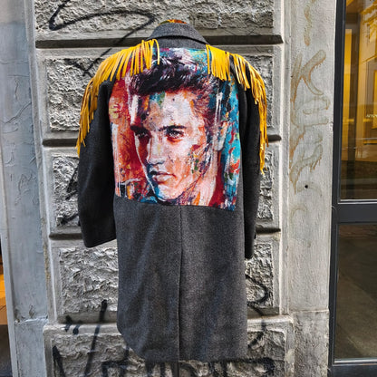 Cappotto vintage in pura lana custom Elvis Presley